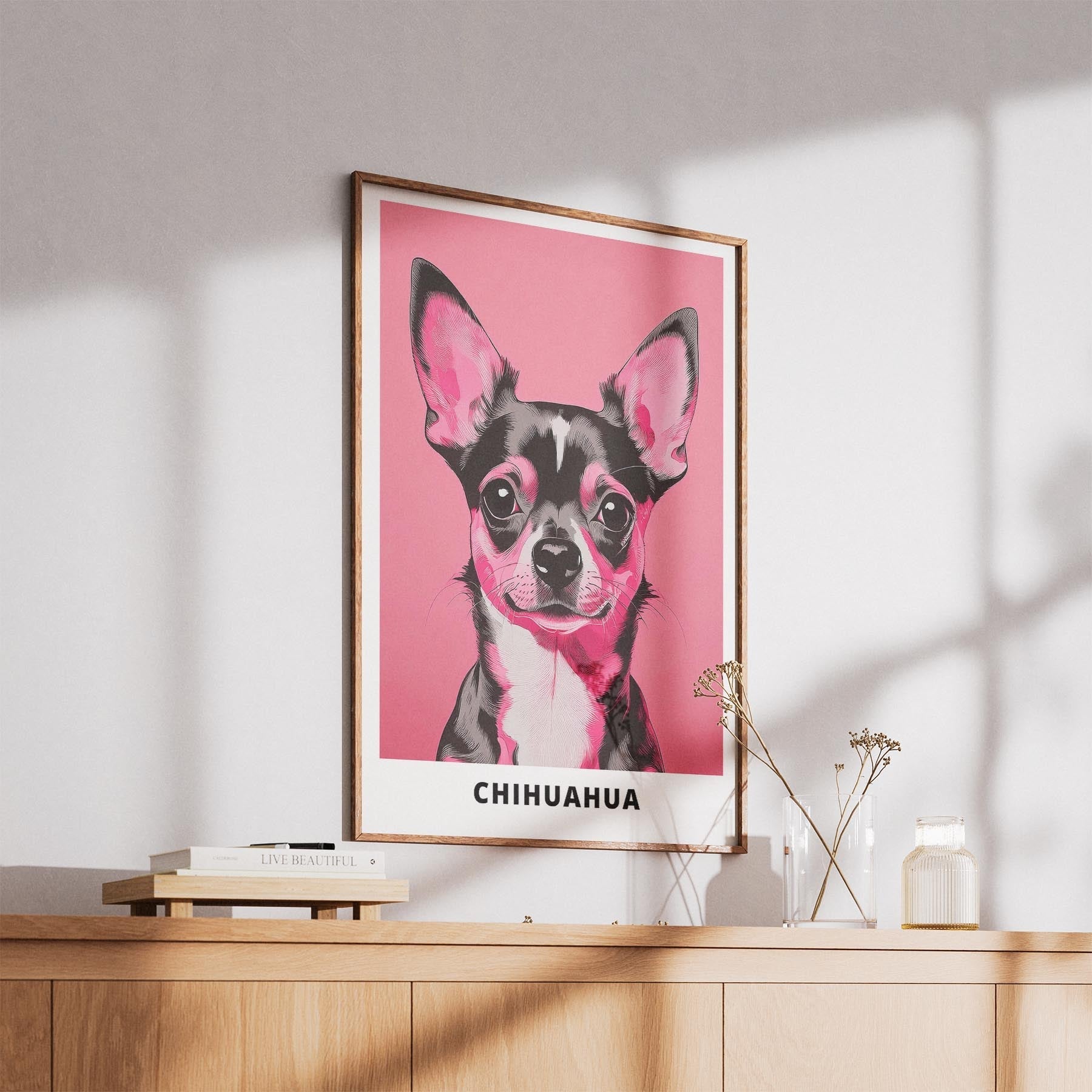 Chihuahua Pink and Black Dog Series 1 image 5