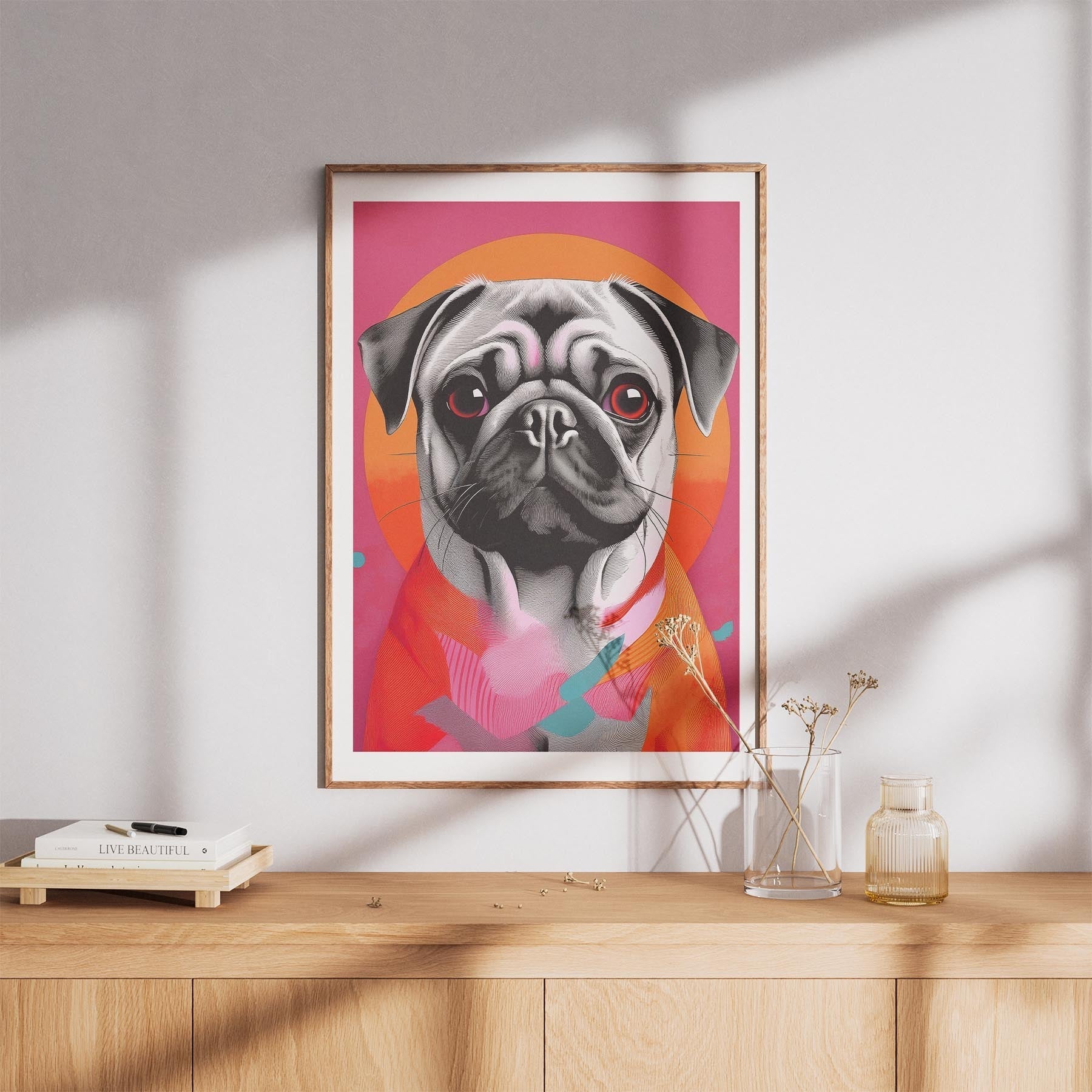 Pug Modern Pop Dog Series image 8