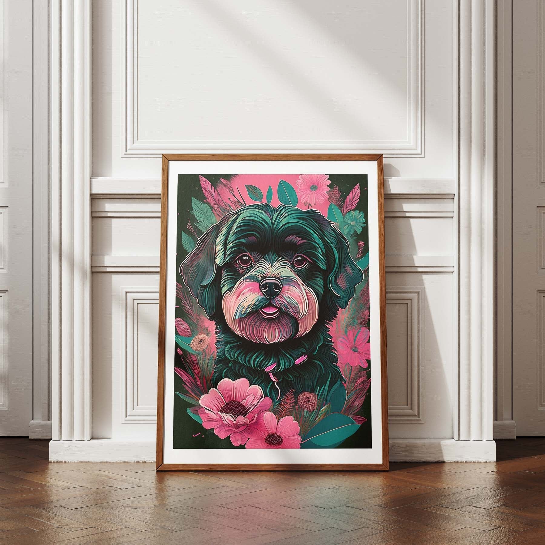 Bichon Frise Flowery Dog image 13