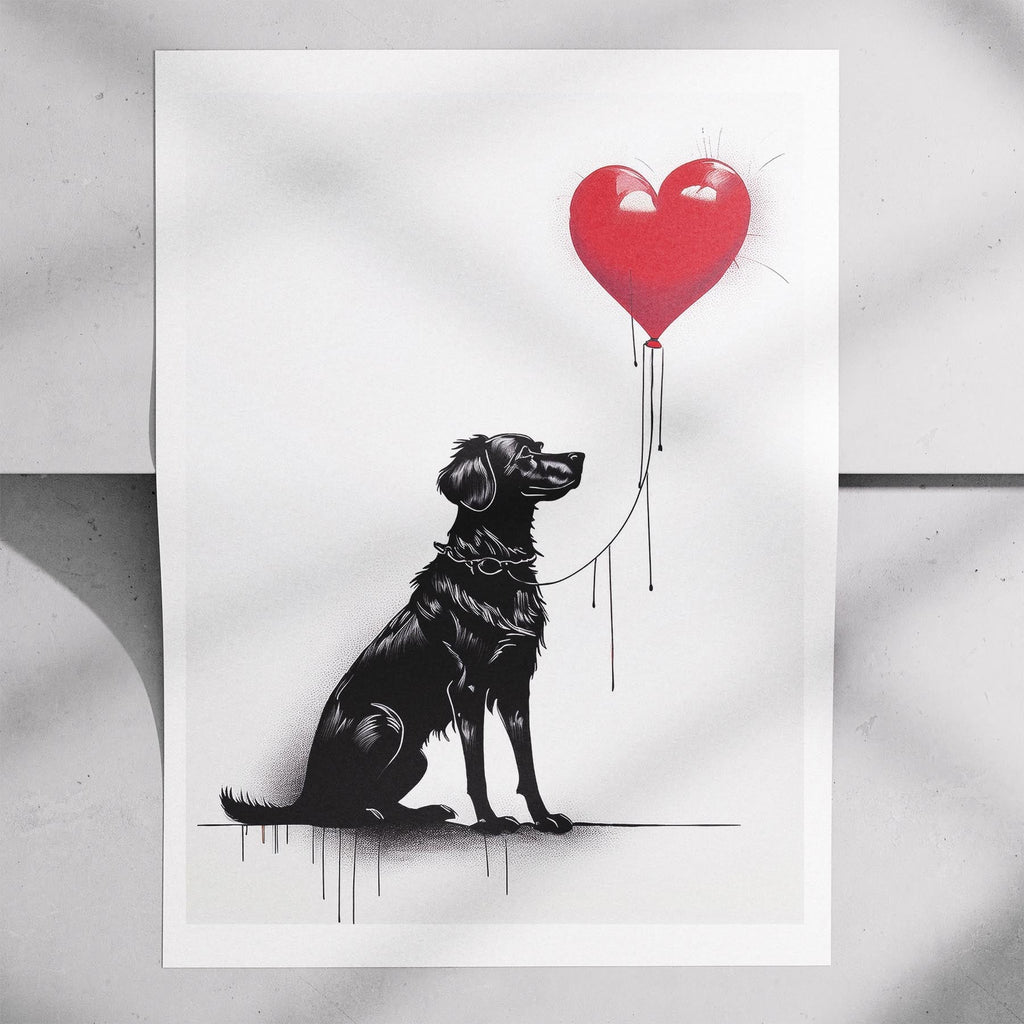 Maremma DOGSY Series inspired by the Art of Banksy image 7