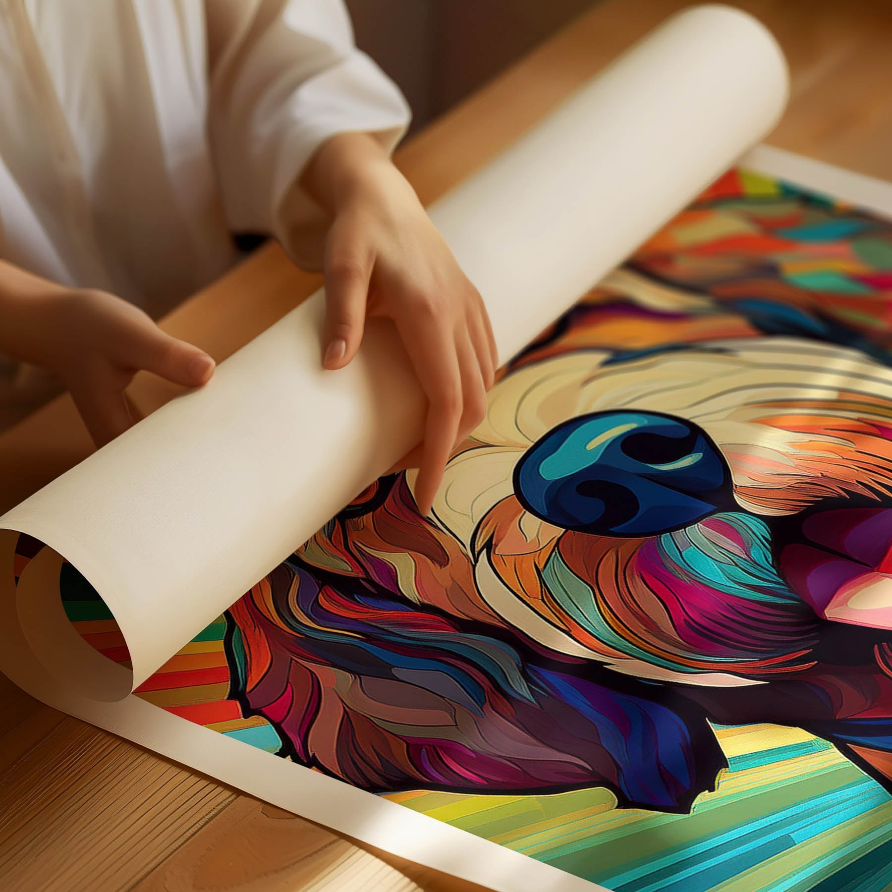 Labradoodle Colour Graphics 2 image 1