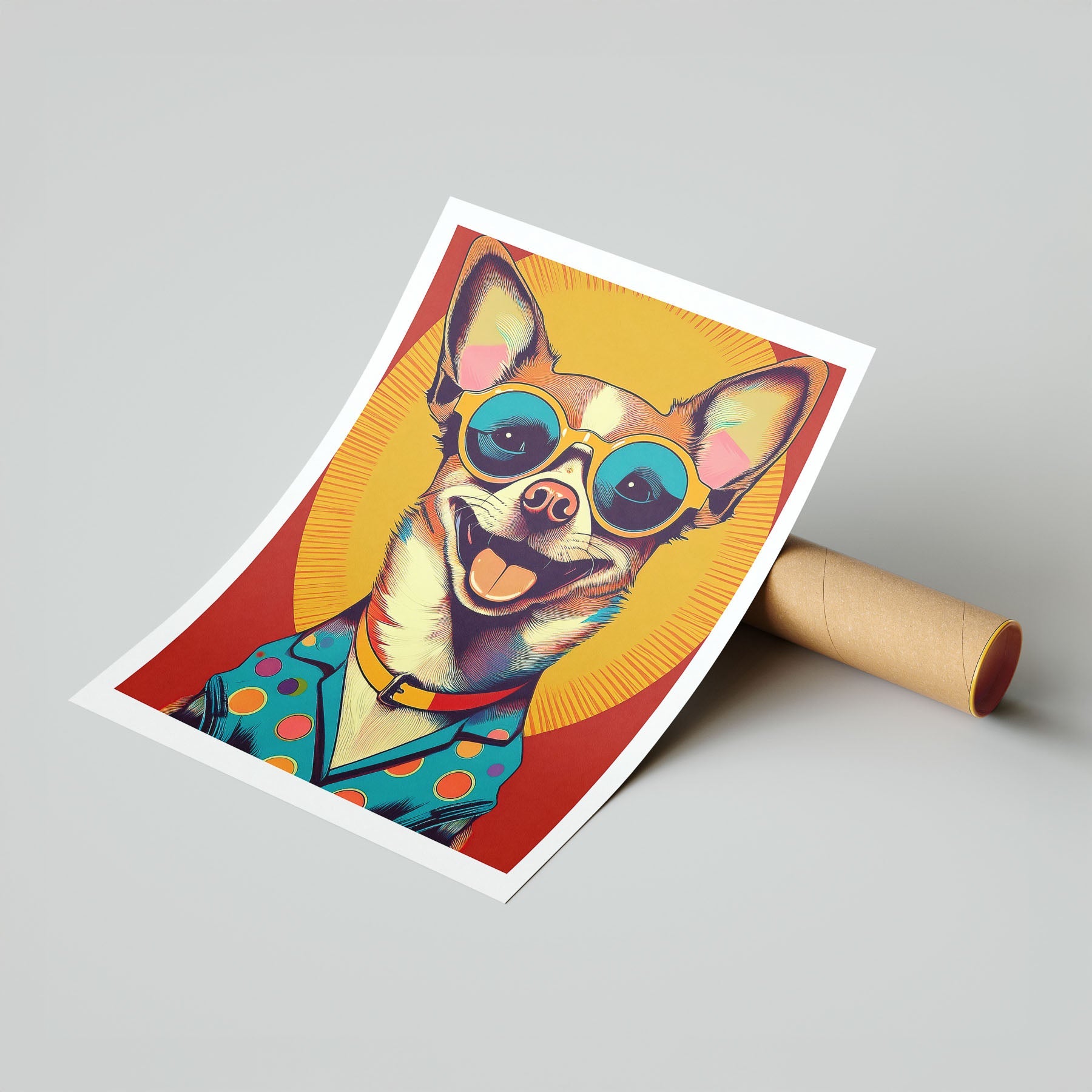 Chihuahua In Colourful Sunnies 2 image 7