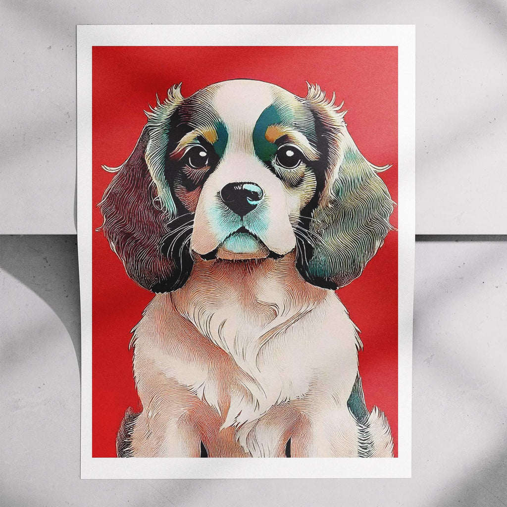 Cavalier Spaniel Red Dog Series image 7