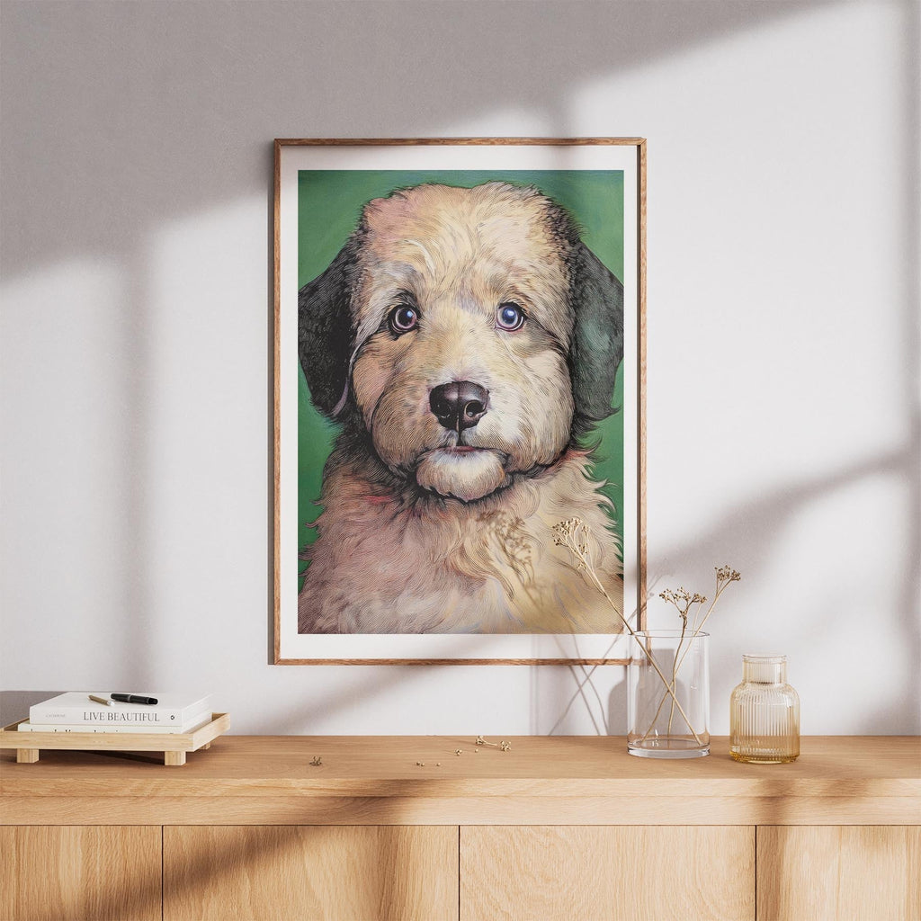 Coton de Tulear Green Painted Series image 8