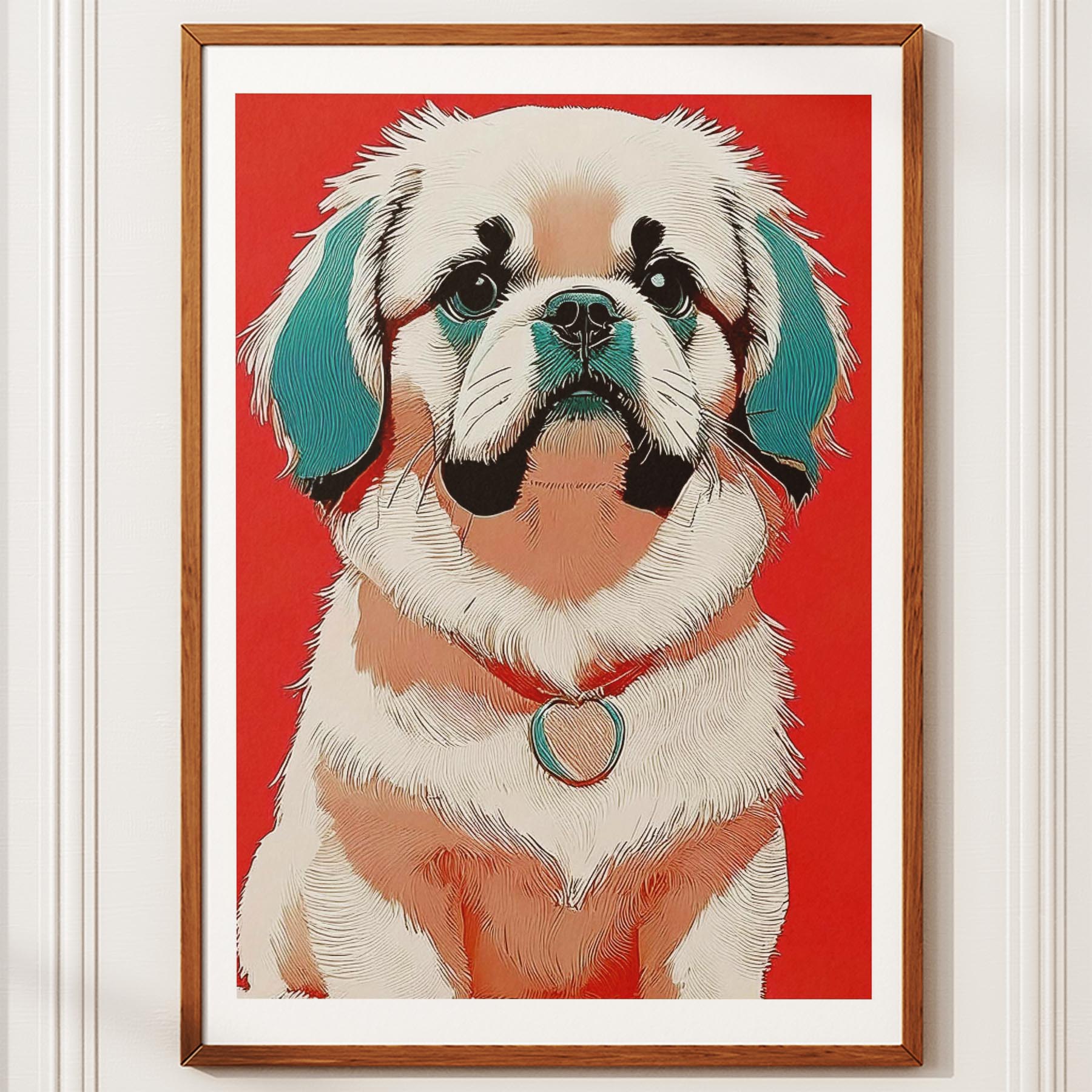 Pekingese Red Dog Series image 10