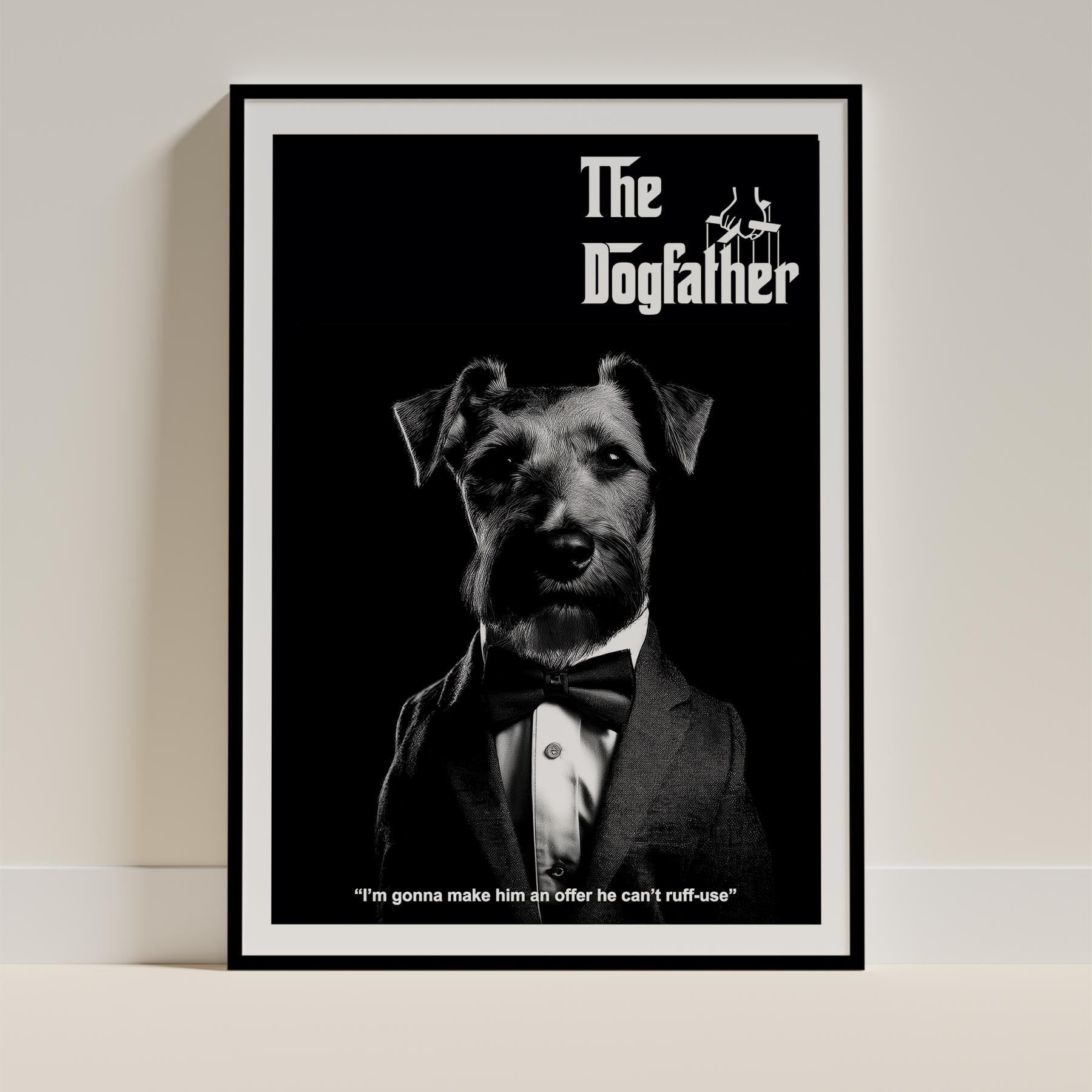 Irish Terrier Mafia Dog Series image 0