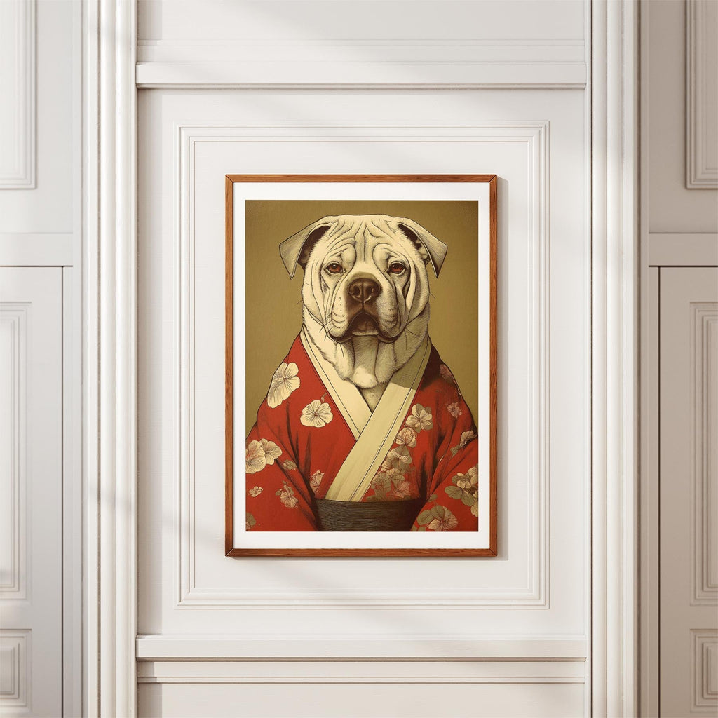 Shar Pei Japanse Kimono Dog Series image 3