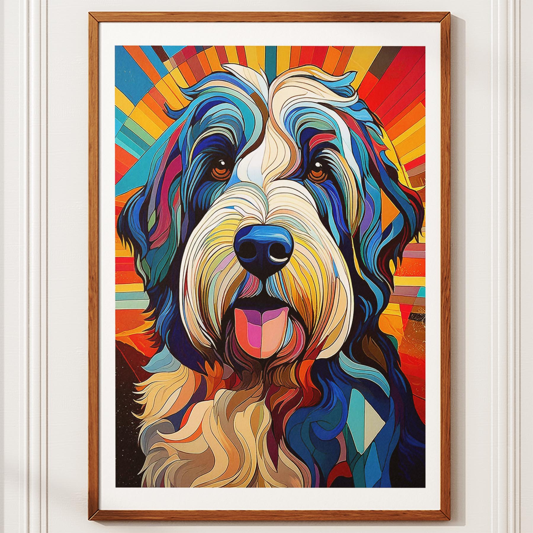 Old English Sheepdog Colour Graphics 1 image 10