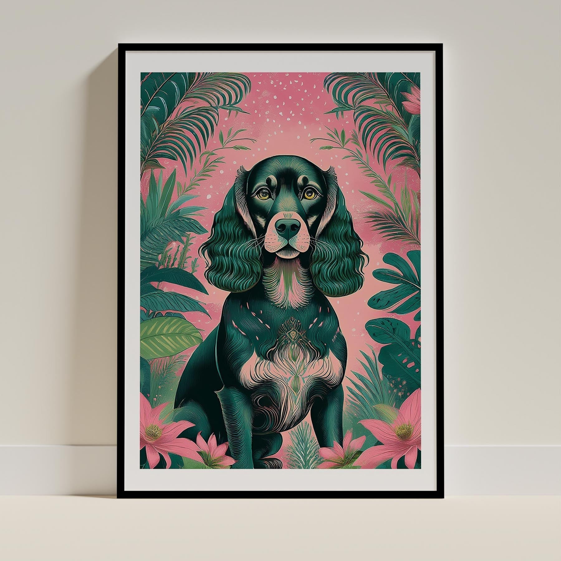 Cocker Spaniel Dog Art Print Unframed Vol 2 | 11 Unique Designs | Wall Art Gift for Dog Lovers - Image 5 | Dogsy & Co