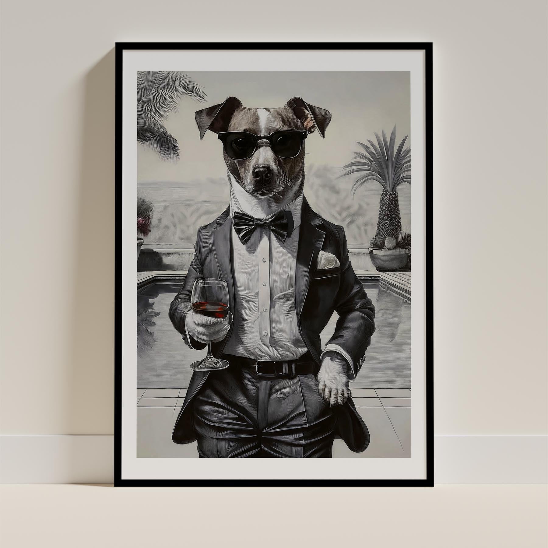 Jack Russell Terrier Dog Art Print Unframed Vol 1 | 11 Unique Designs | Wall Art Gift for Dog Lovers - Image 3 | Dogsy & Co