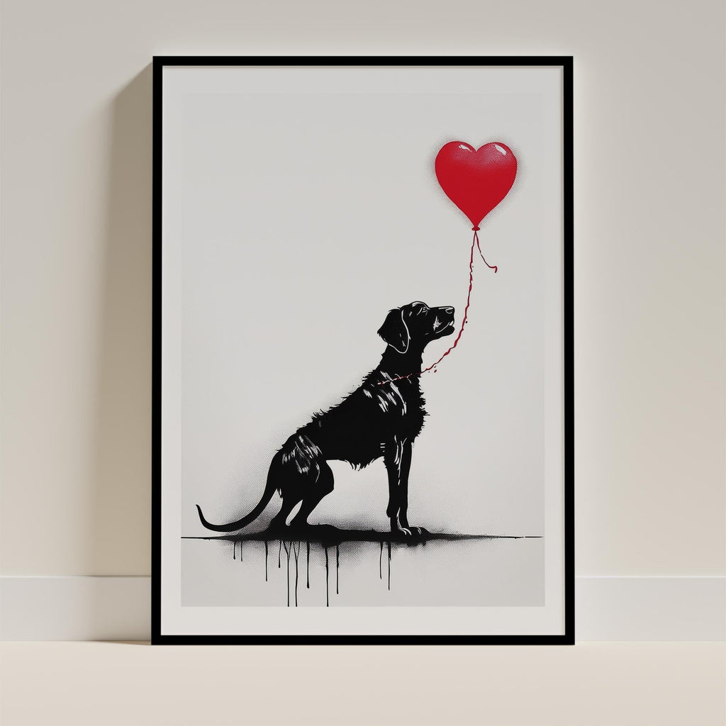 German Pointer DOGSY Series inspired by the Art of Banksy image 0