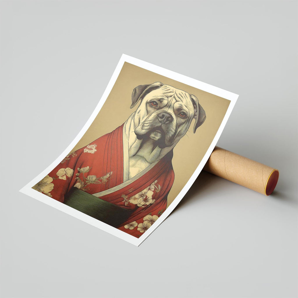 Bullmastiff Japanse Kimono Dog Series image 6