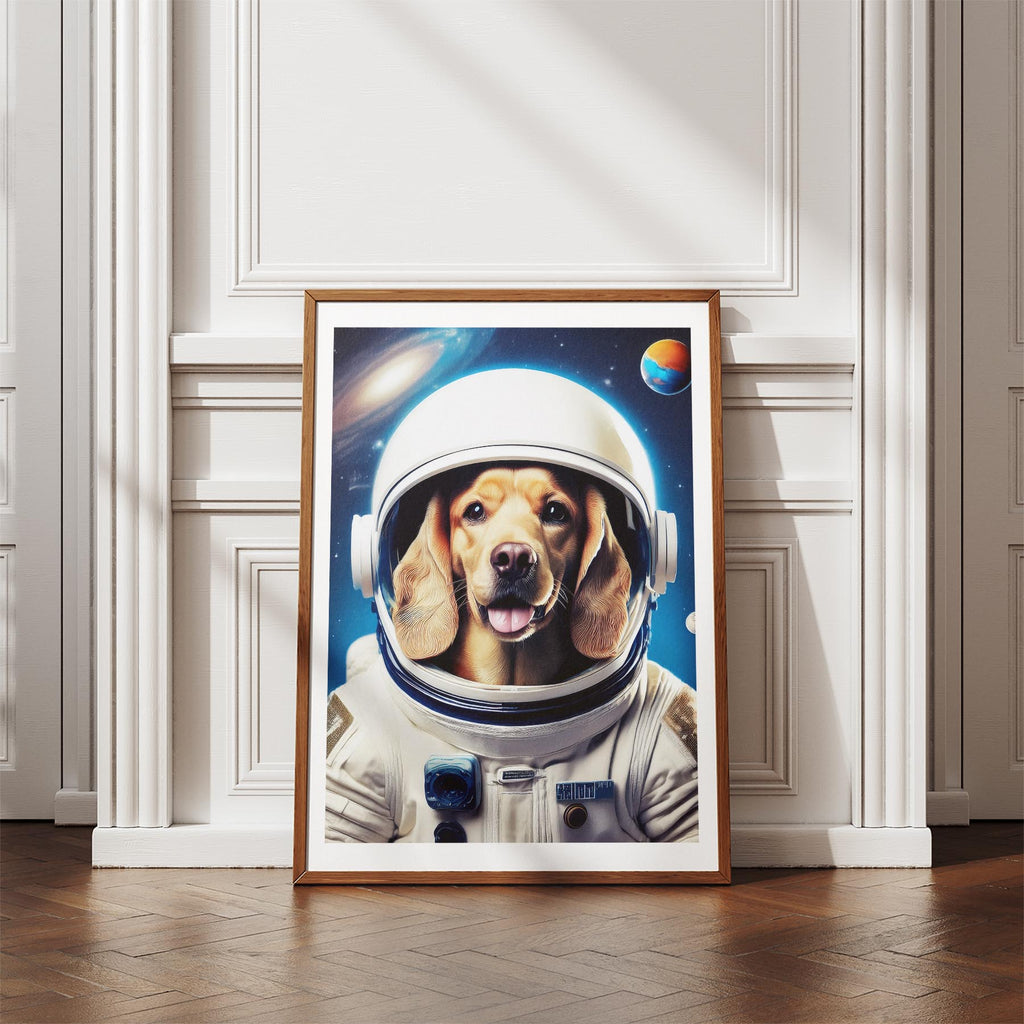 Cocker Spaniel Astronaut Dog Series image 4