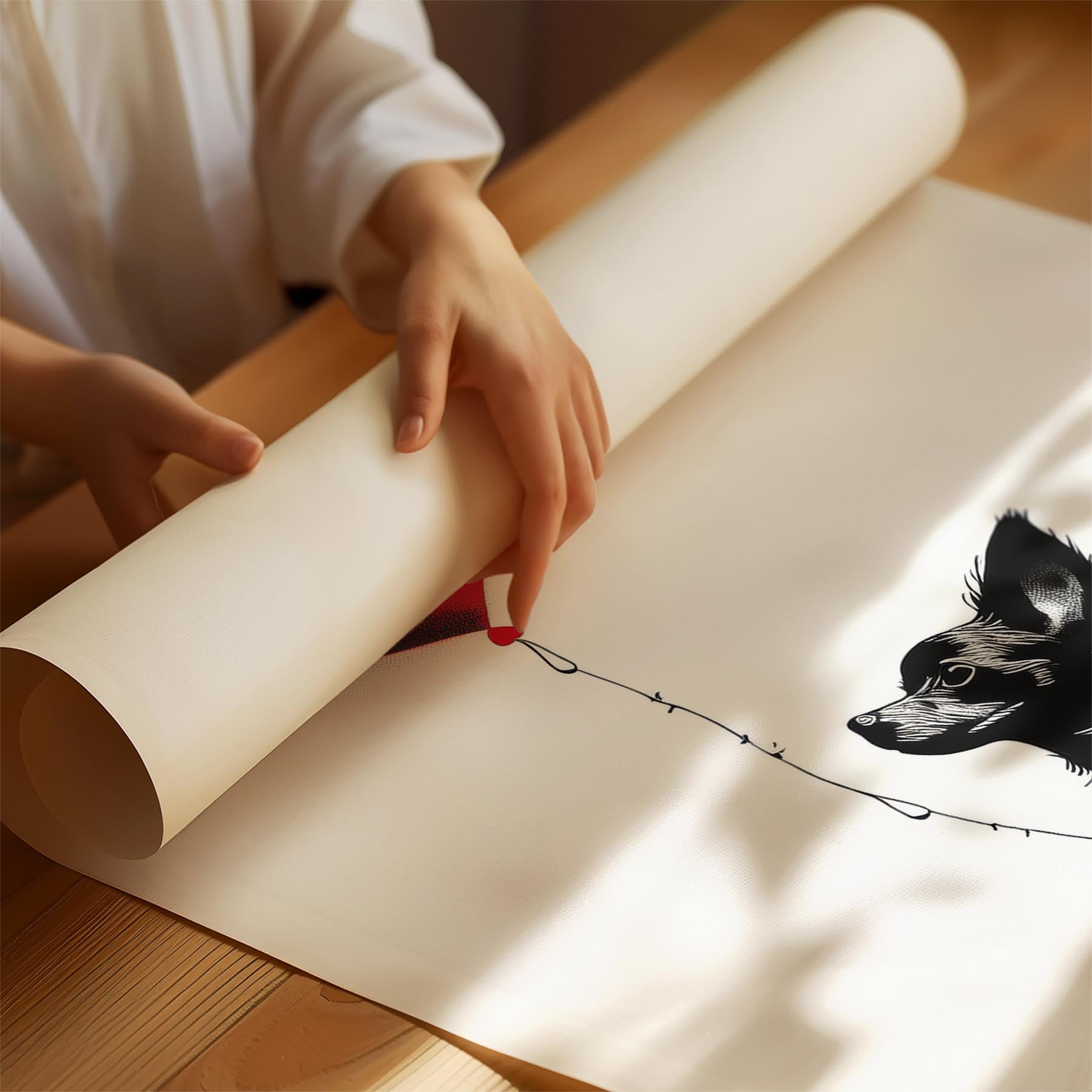 Chihuahua DOGSY Series inspired by the Art of Banksy image 1