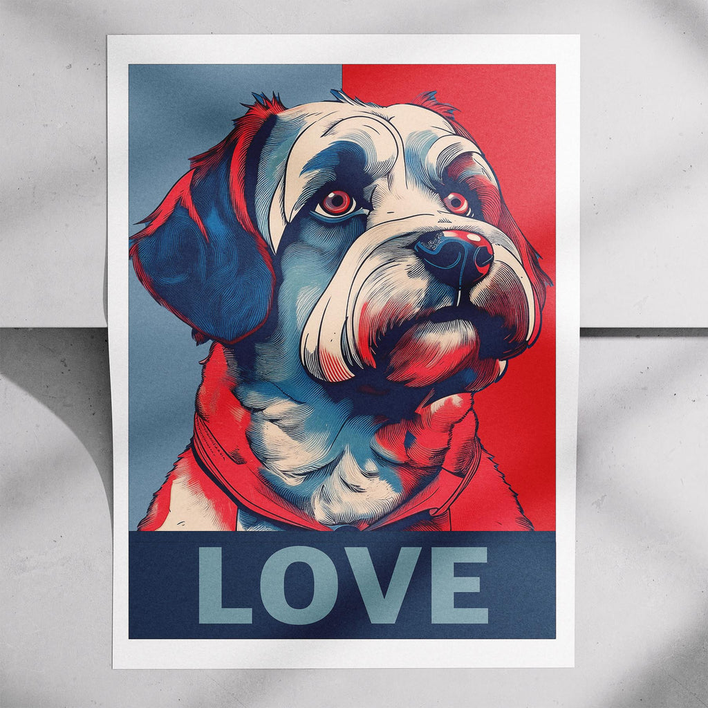 Havanese LOVE Series Inspired by the Obama Poster image 7