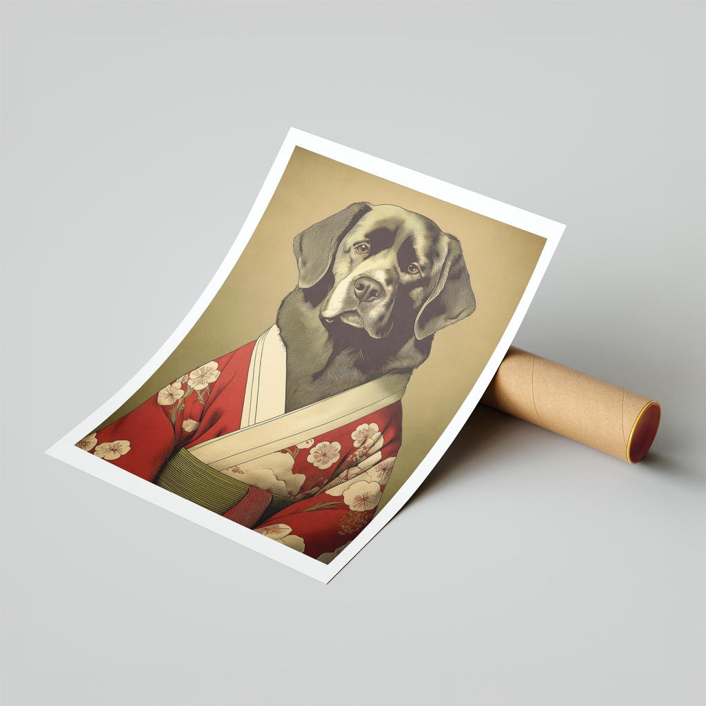 Newfoundland Japanse Kimono Dog Series image 6