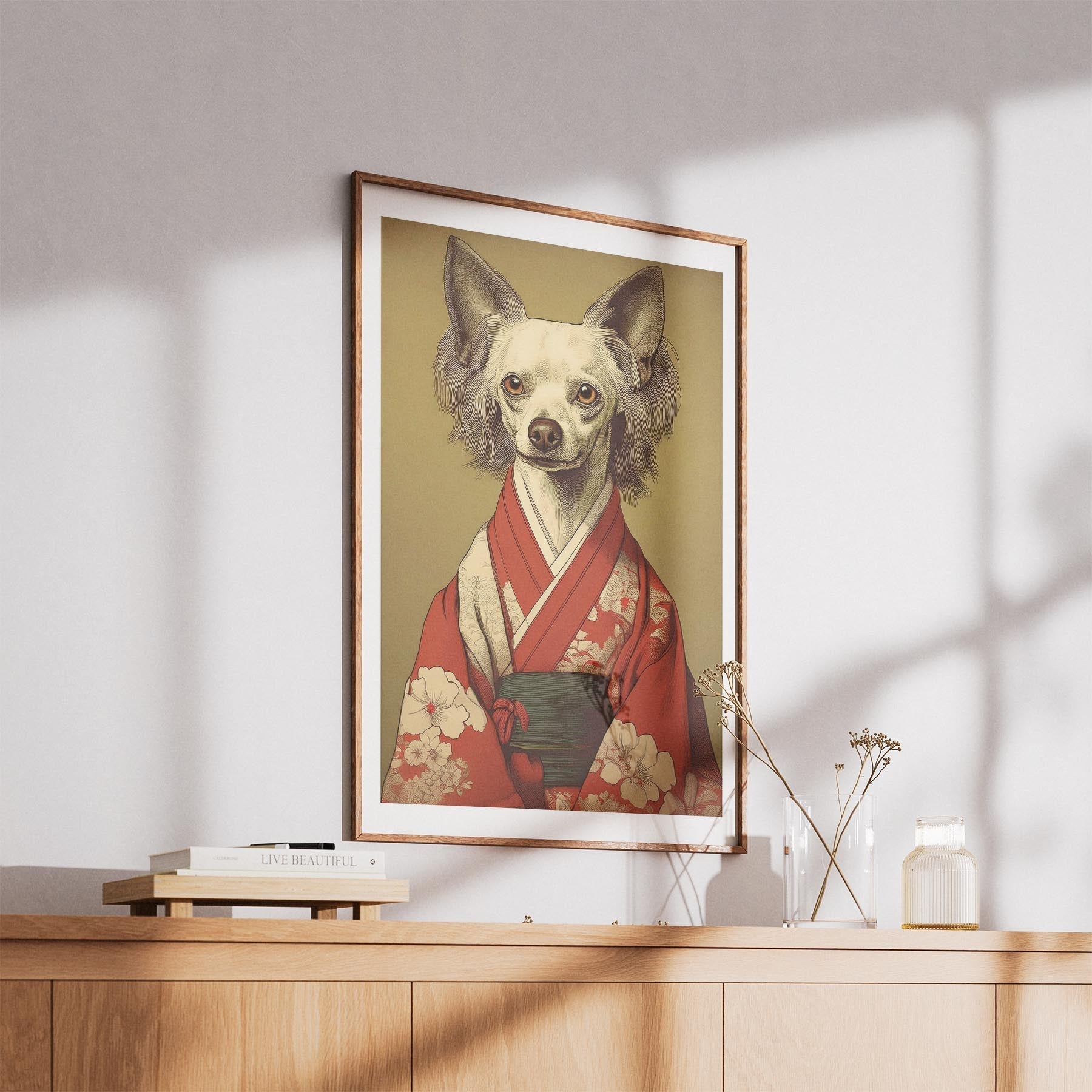 Chinese Crested Japanse Kimono Dog Series image 5