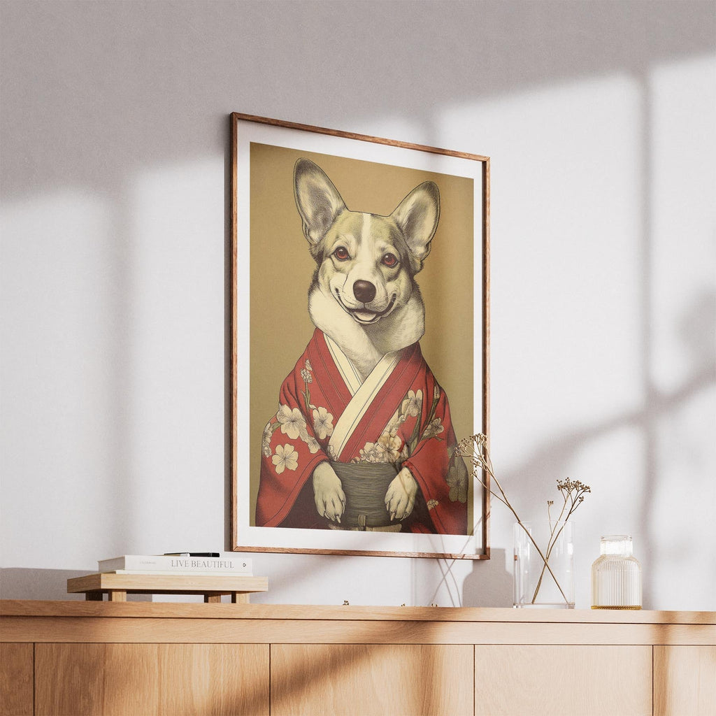 Corgi Japanse Kimono Dog Series image 5