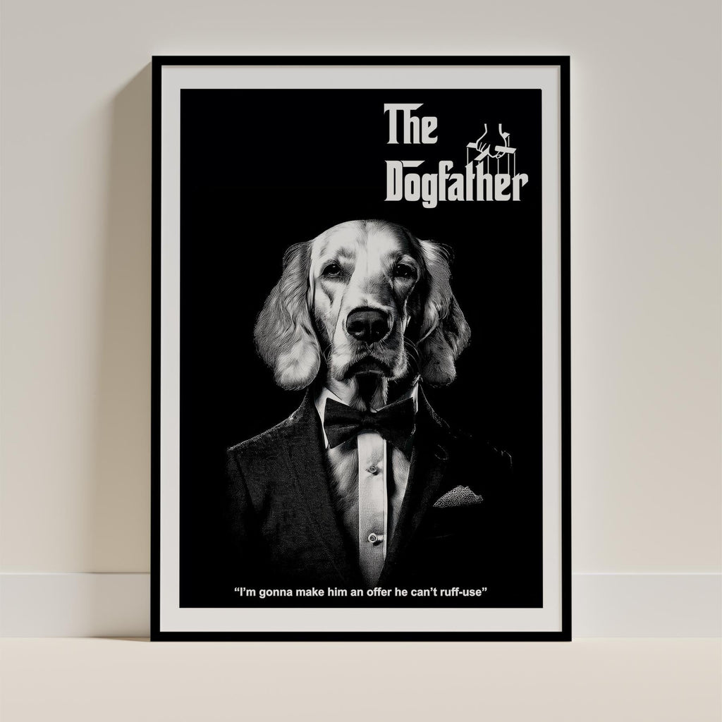 English Setter Mafia Dog Series image 0