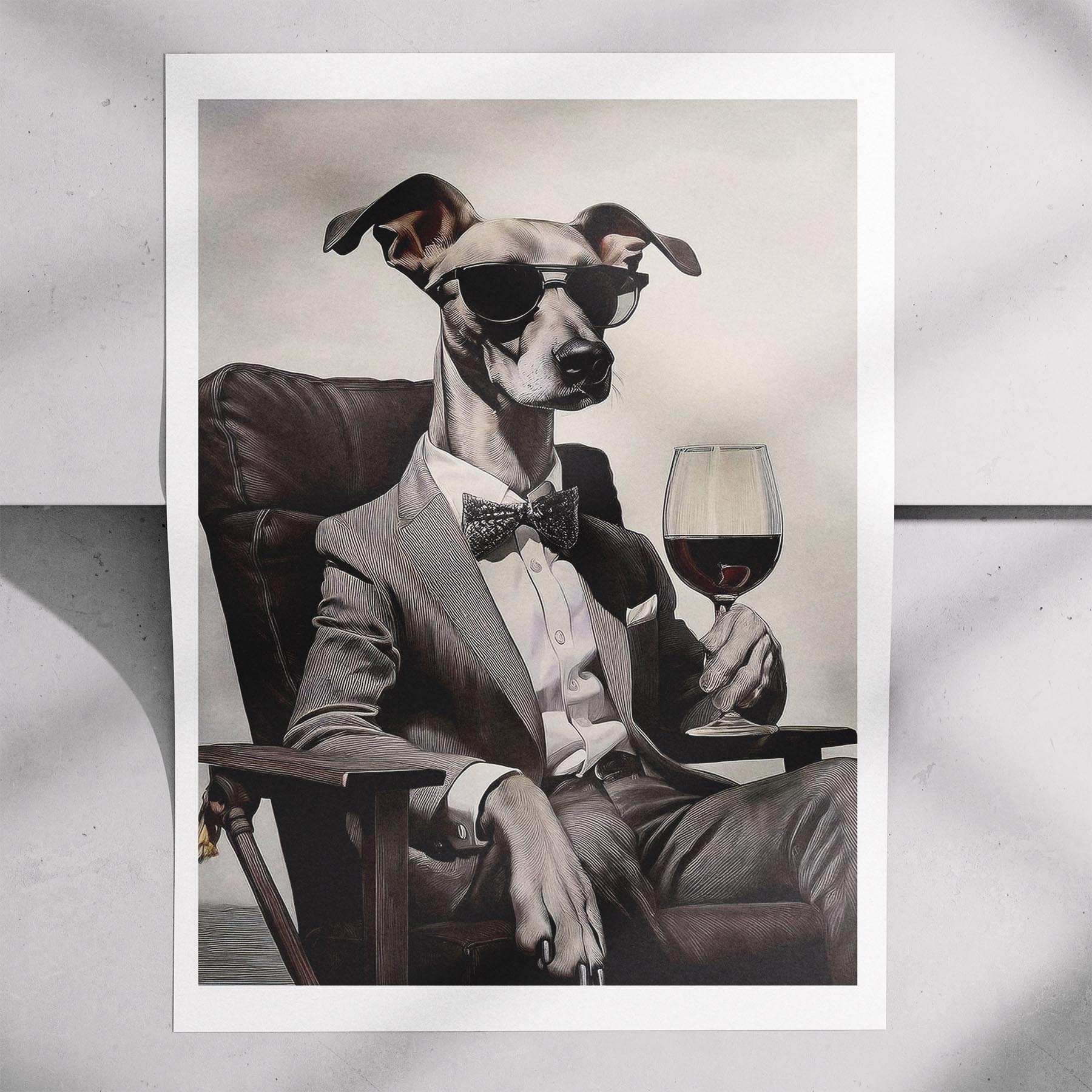 Whippet The Distinguished Gentleman Dog Series image 7