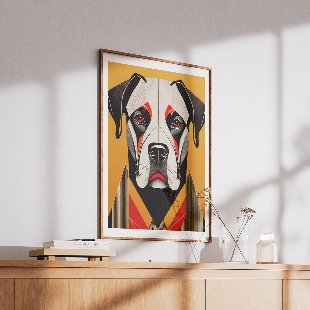 Mastiff Geometric Orange Series image 5