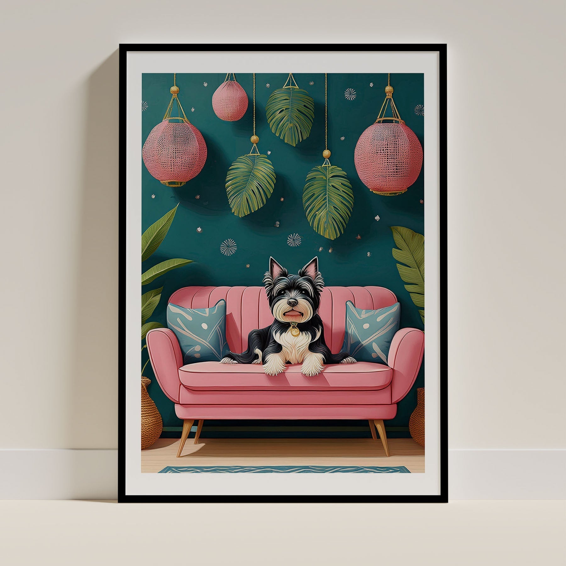 Australian Terrier Dog Art Print Unframed Vol 2 | 2 Unique Designs | Wall Art Gift for Dog Lovers | Dogsy & Co
