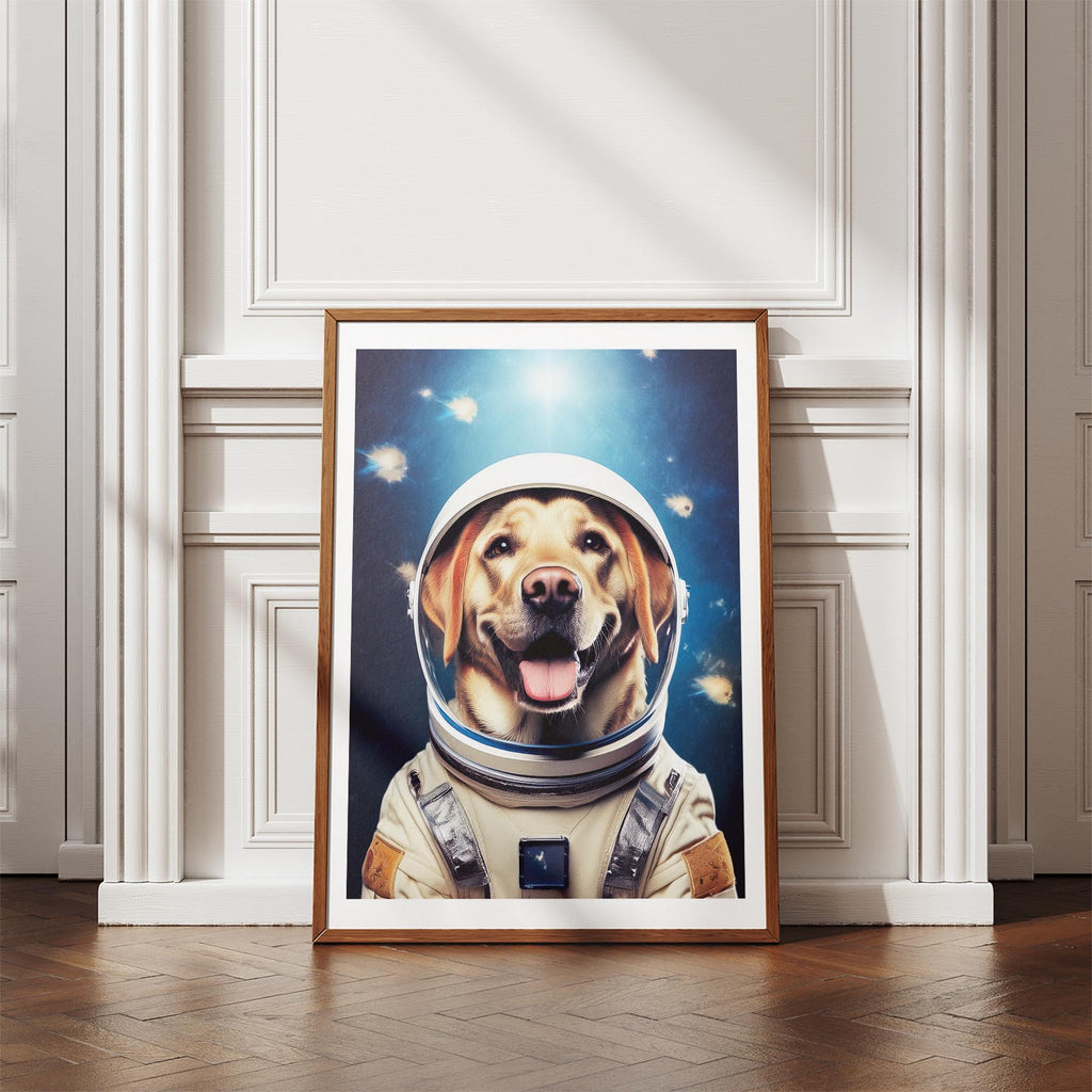 Labrador Retriever Astronaut Dog Series image 4