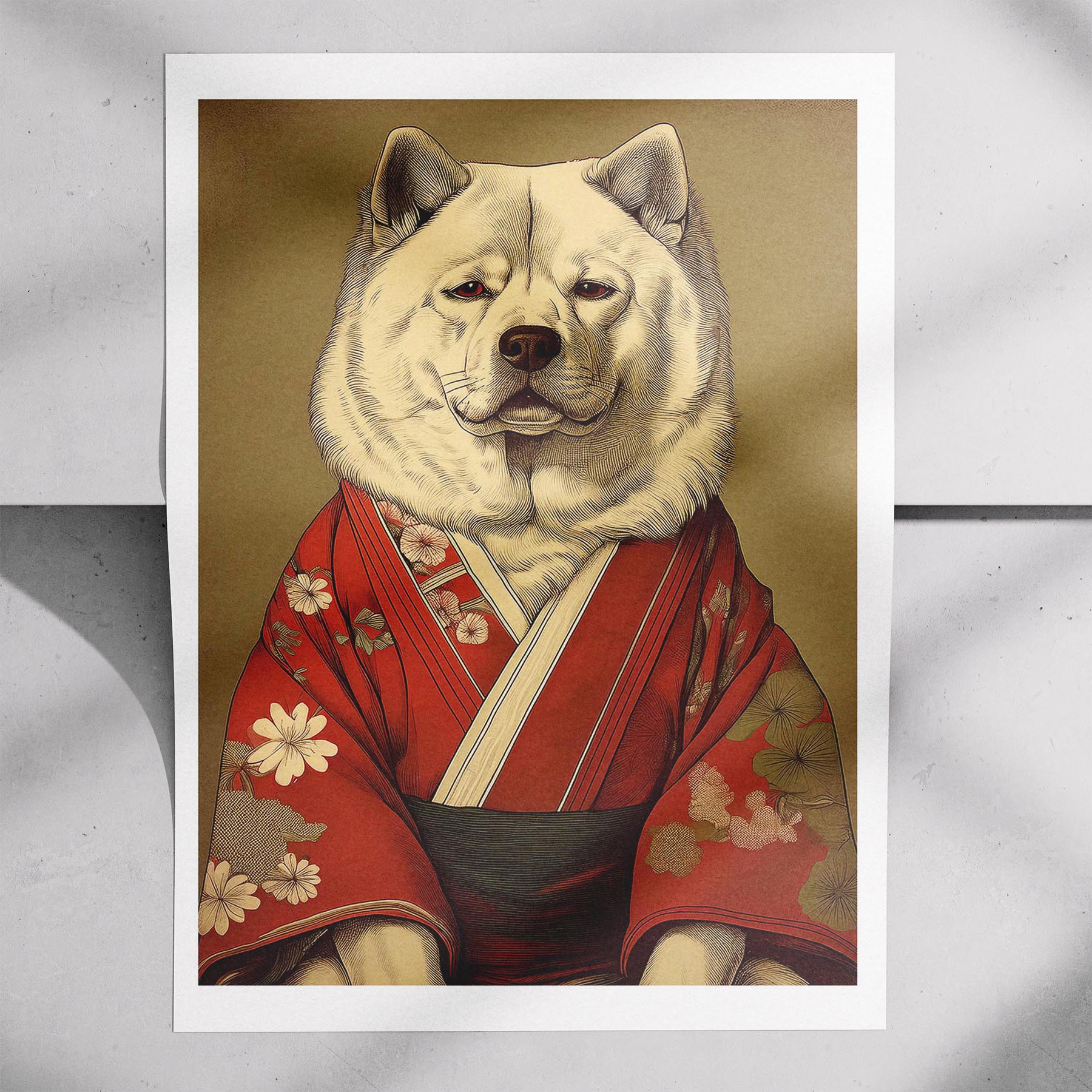 Chow Chow Japanse Kimono Dog Series image 7
