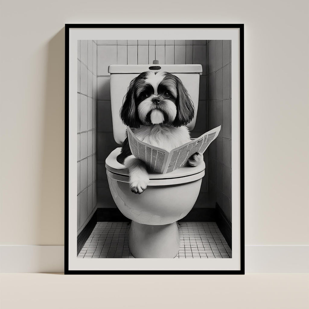 Shih Tzu Toilet Humour Dog Series 2 image 0