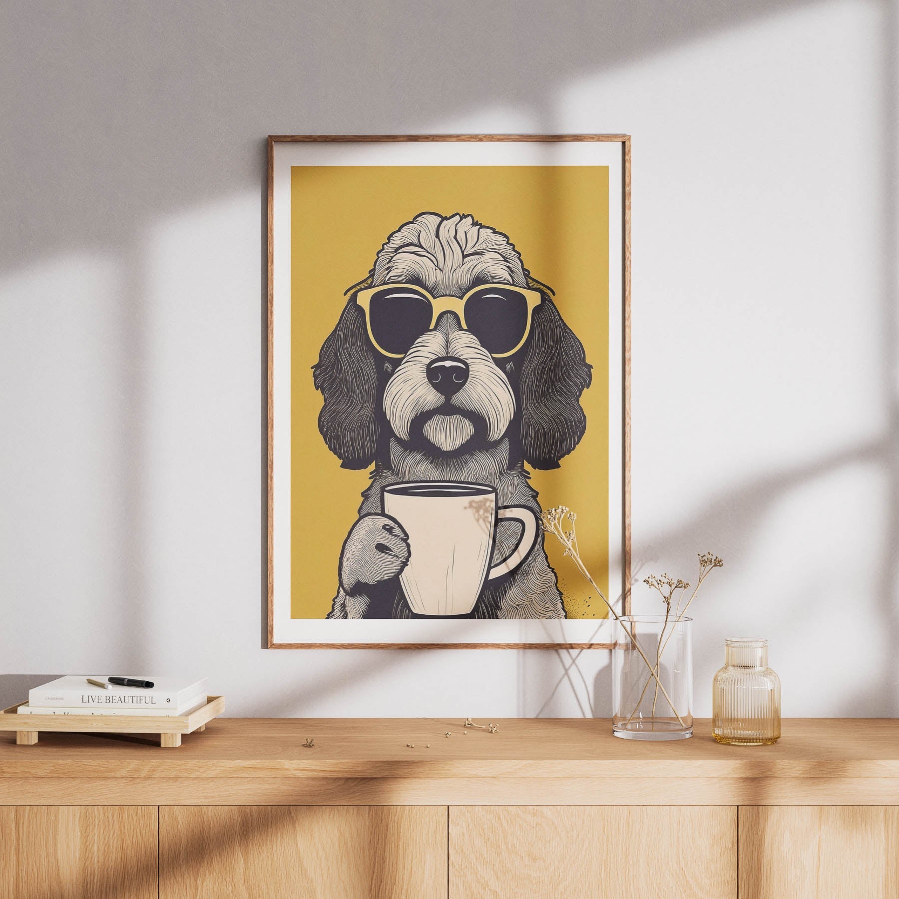 Spoodle Chillin Coffee Dog image 8