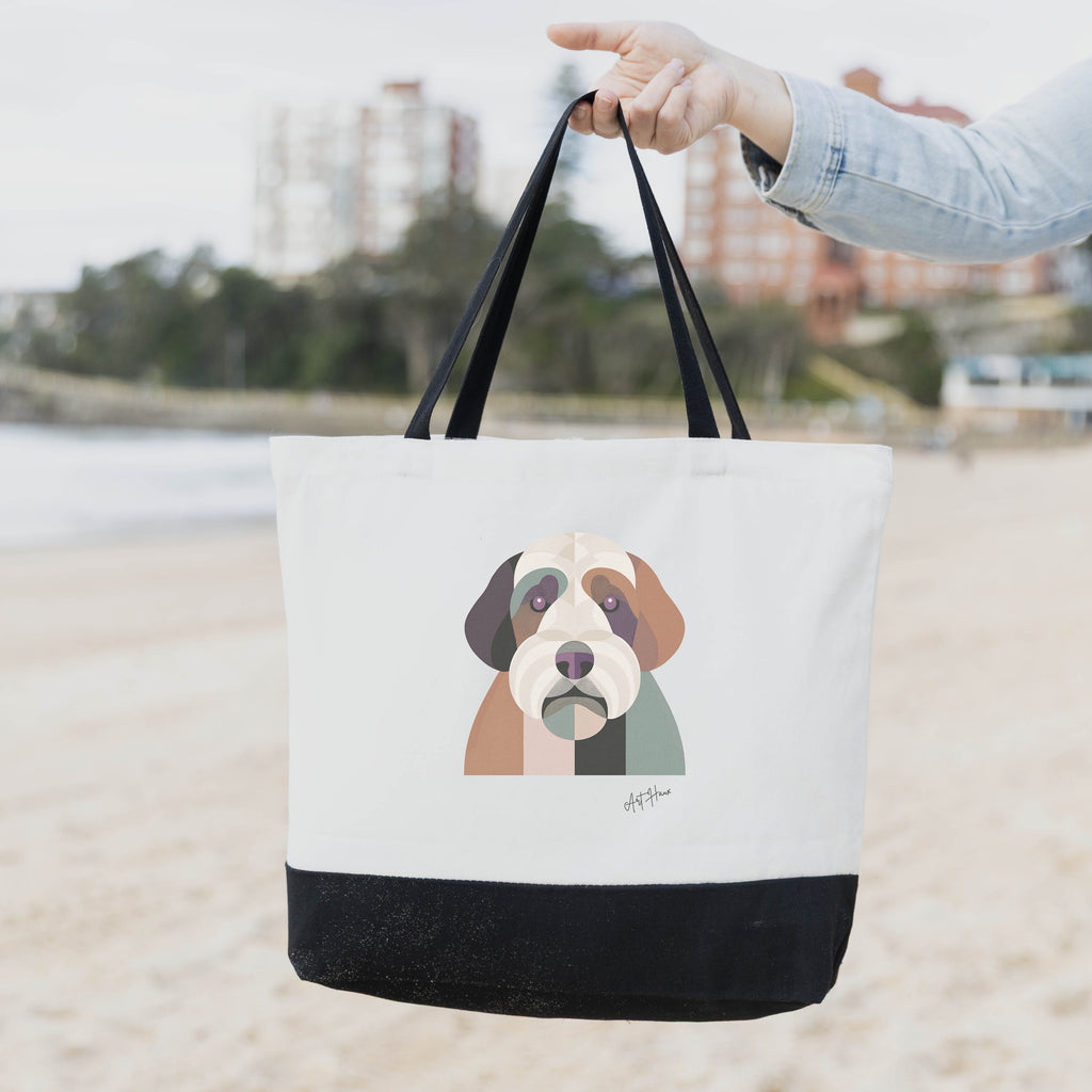 Old English Sheepdog Vintage Chic Graphic Bag image 1