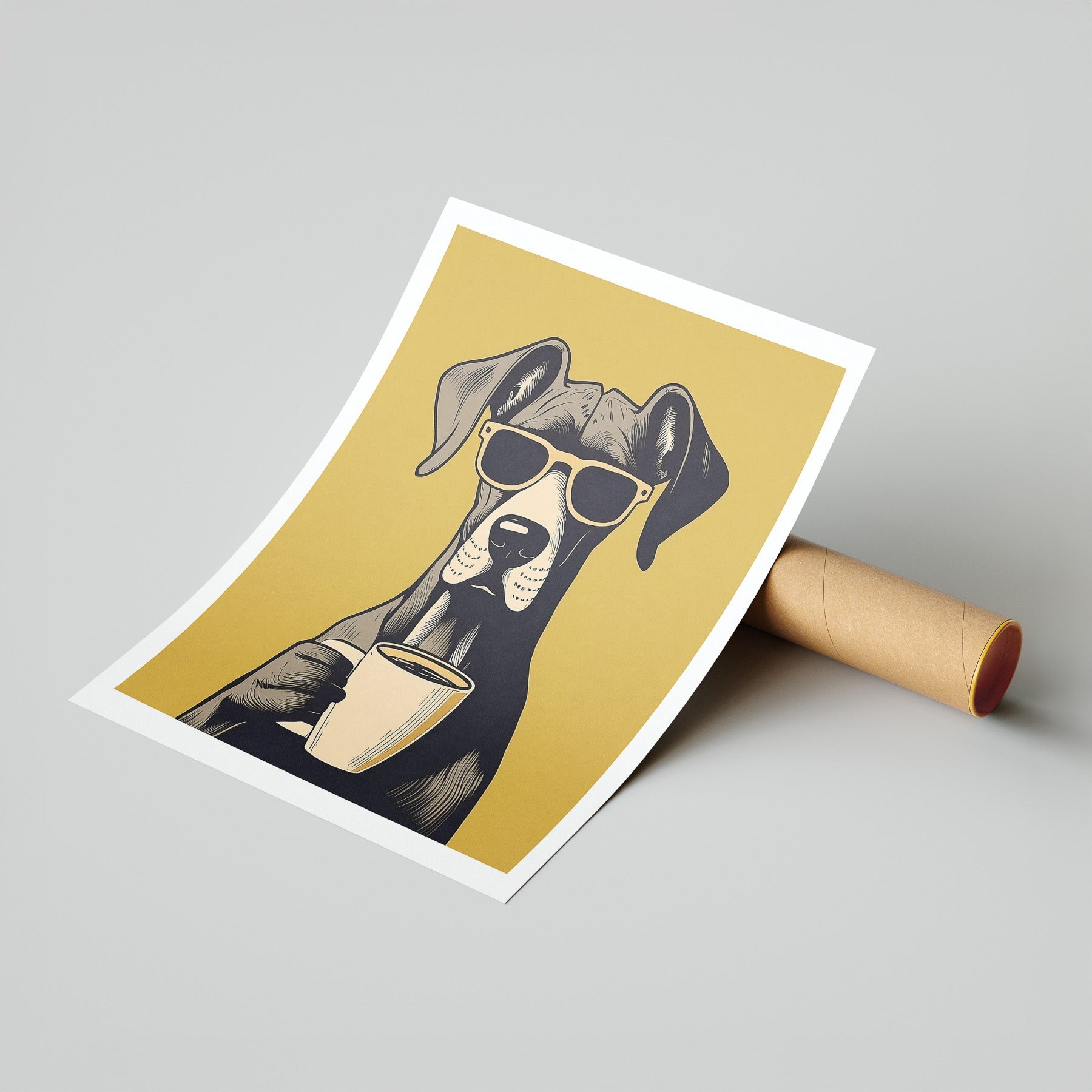 Great Dane Chillin Coffee Dog image 7