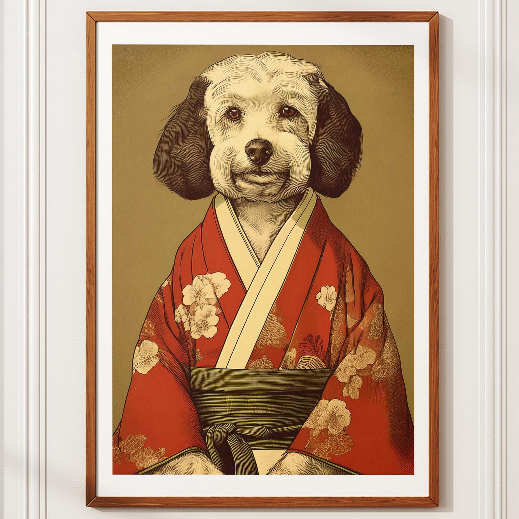 Groodle Japanse Kimono Dog Series image 10