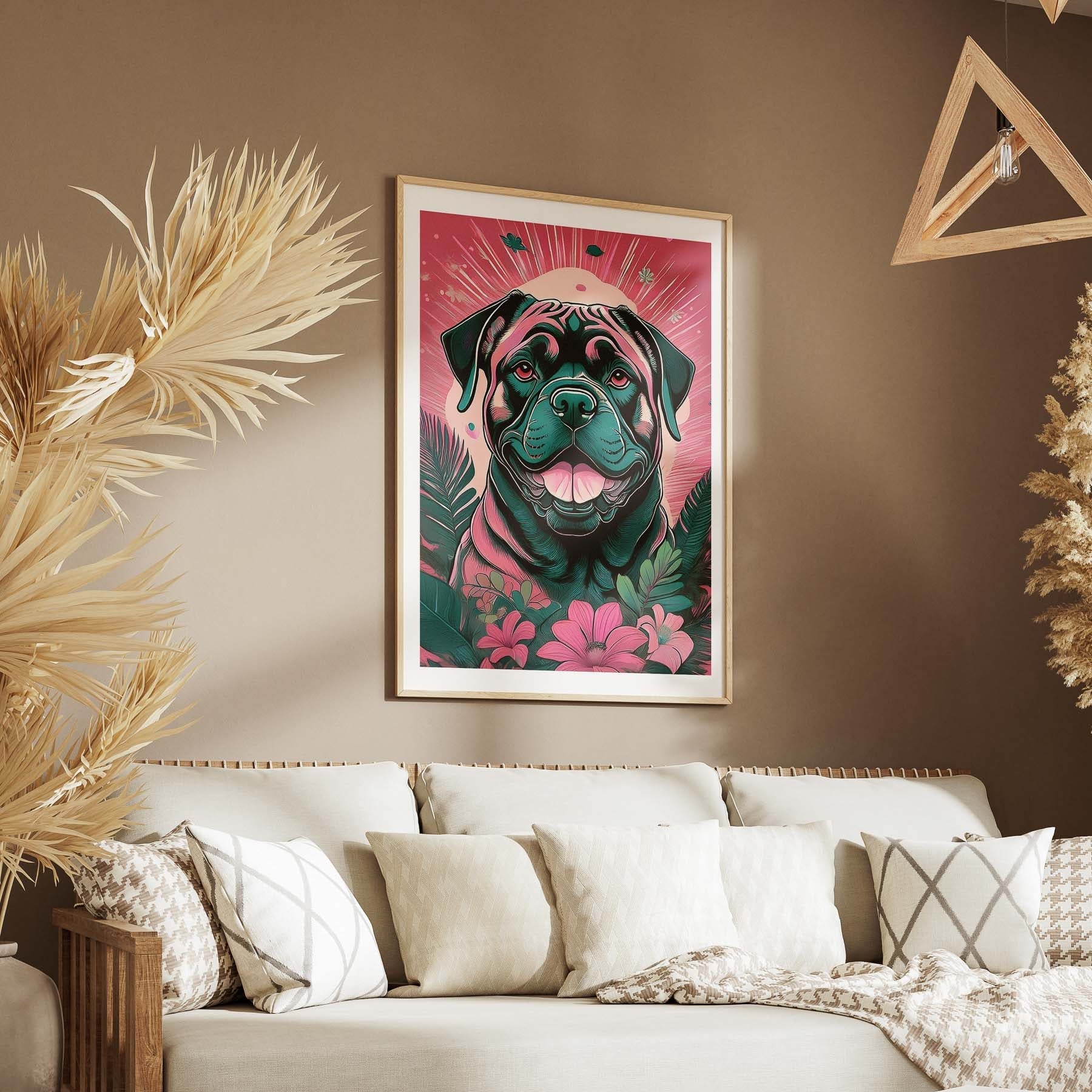 Mastiff Flowery Dog image 5