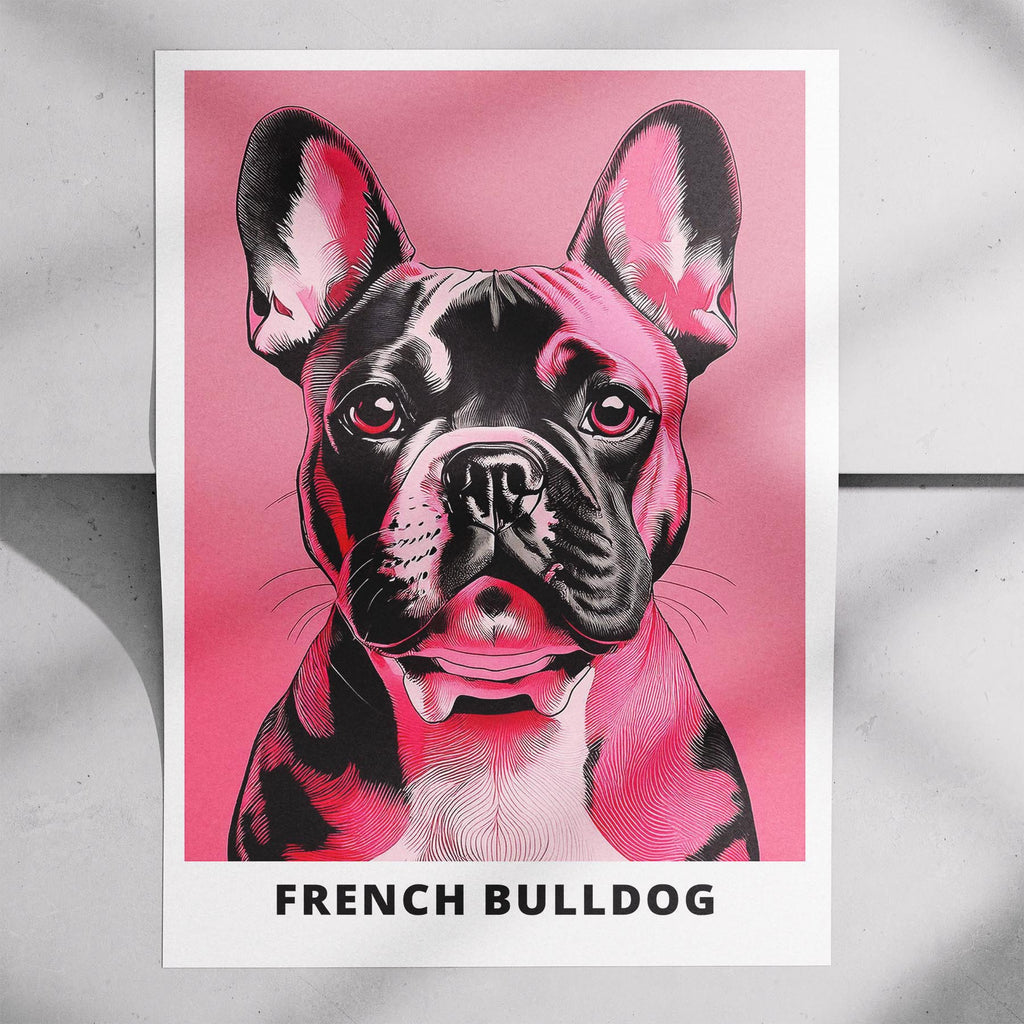 French Bulldog Pink and Black Dog Series 1 image 7