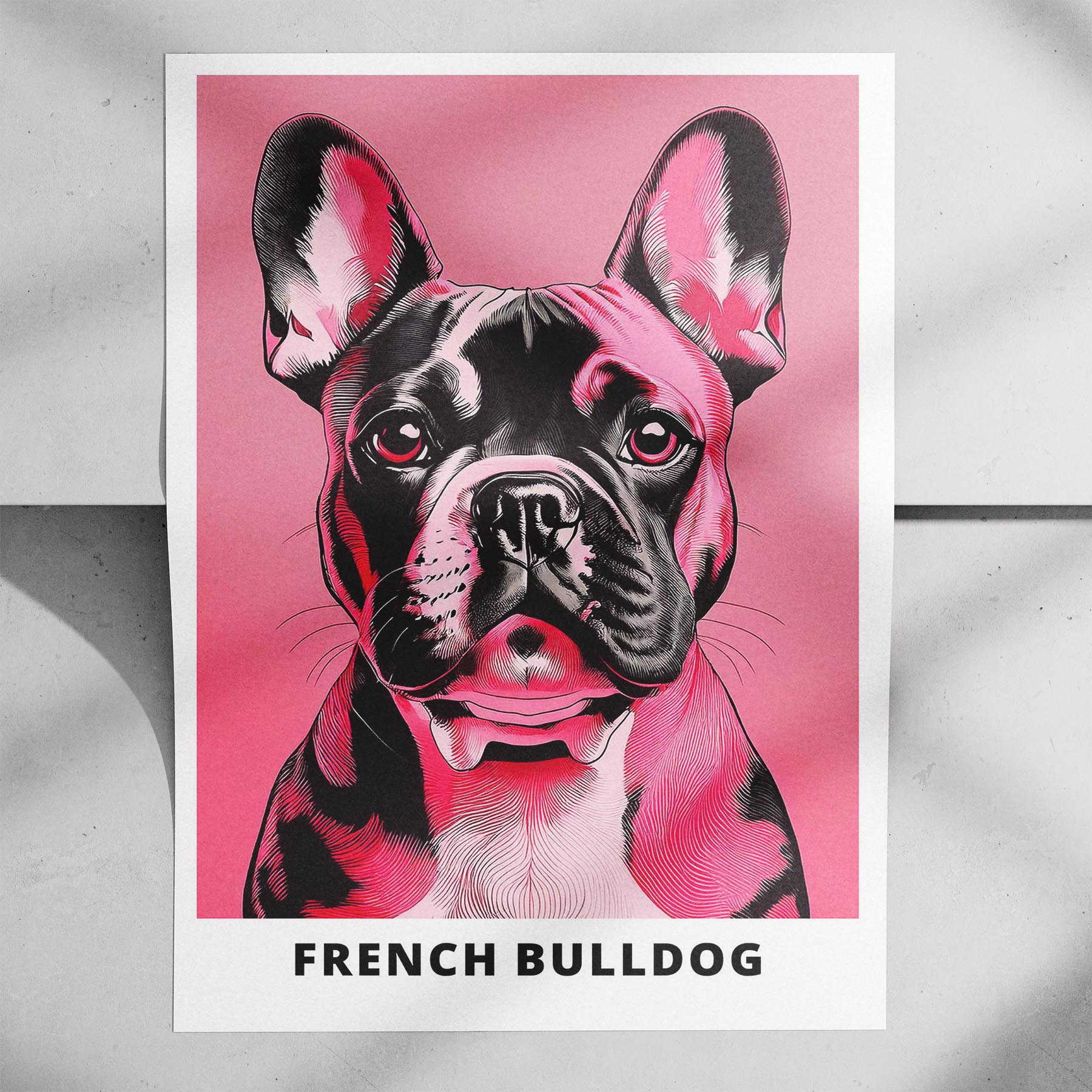 French Bulldog Pink and Black Dog Series 1 image 7