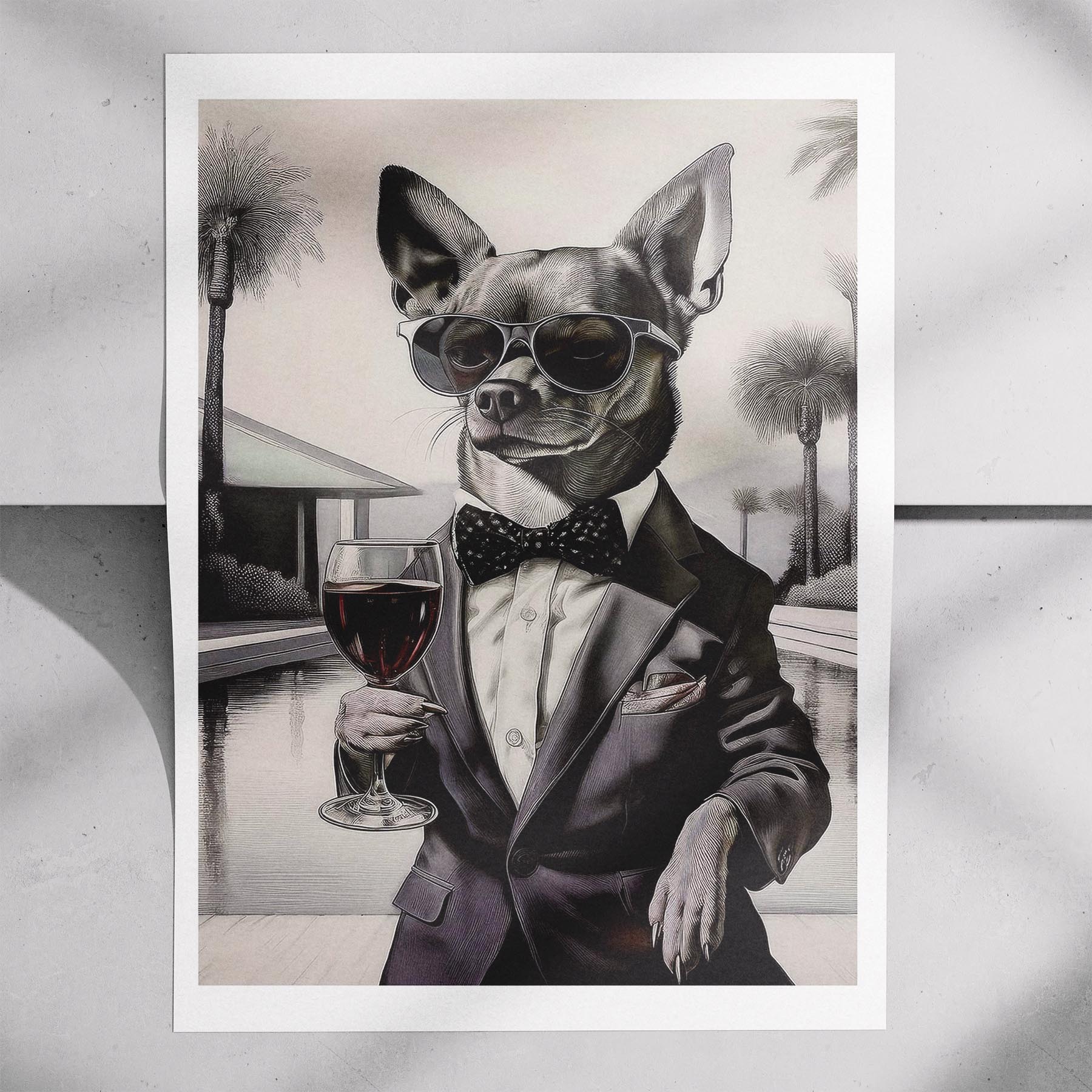 Chihuahua The Distinguished Gentleman Dog Series image 7