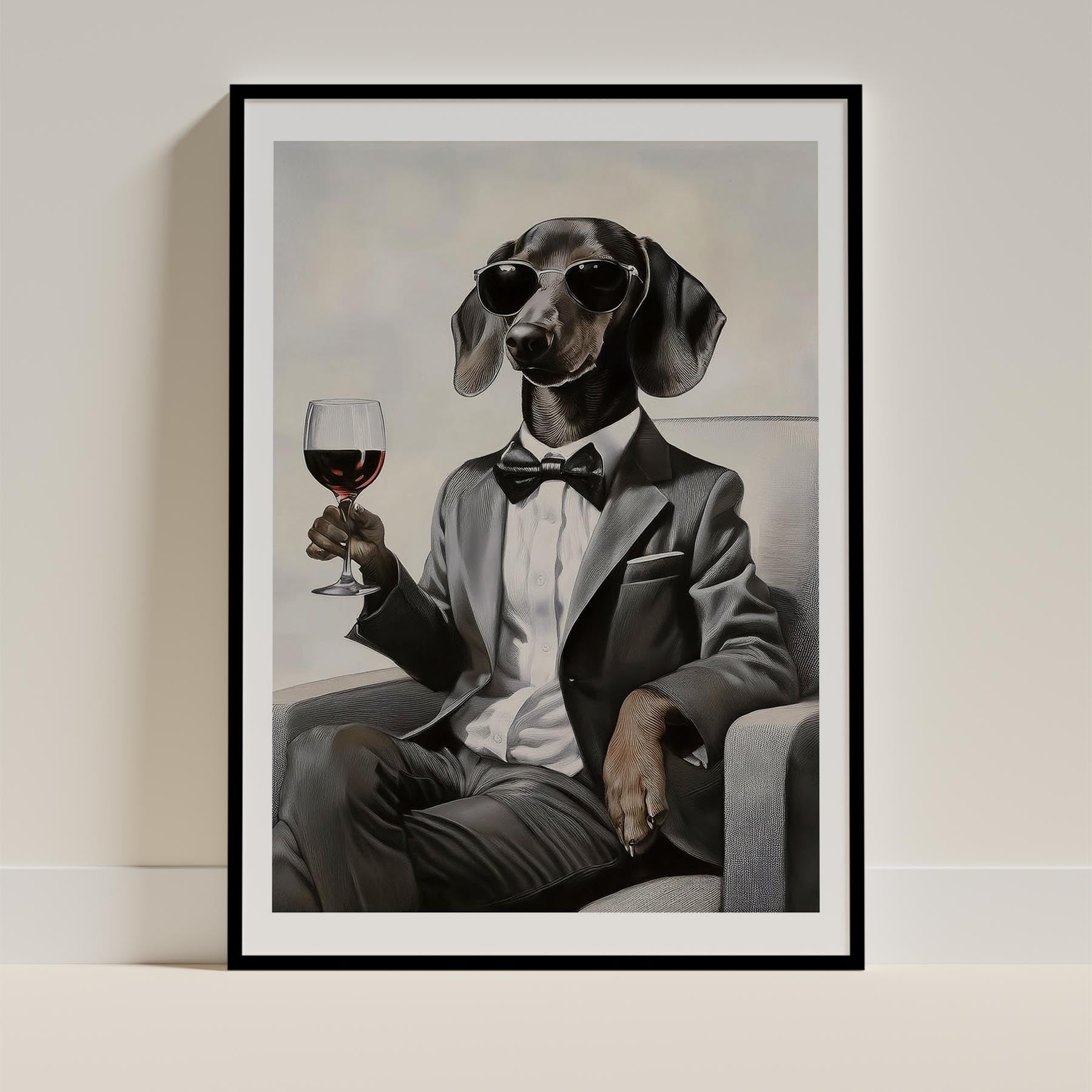 Dachshund Dog Art Print Unframed Vol 1 | 11 Unique Designs | Wall Art Gift for Dog Lovers - Image 9 | Dogsy & Co