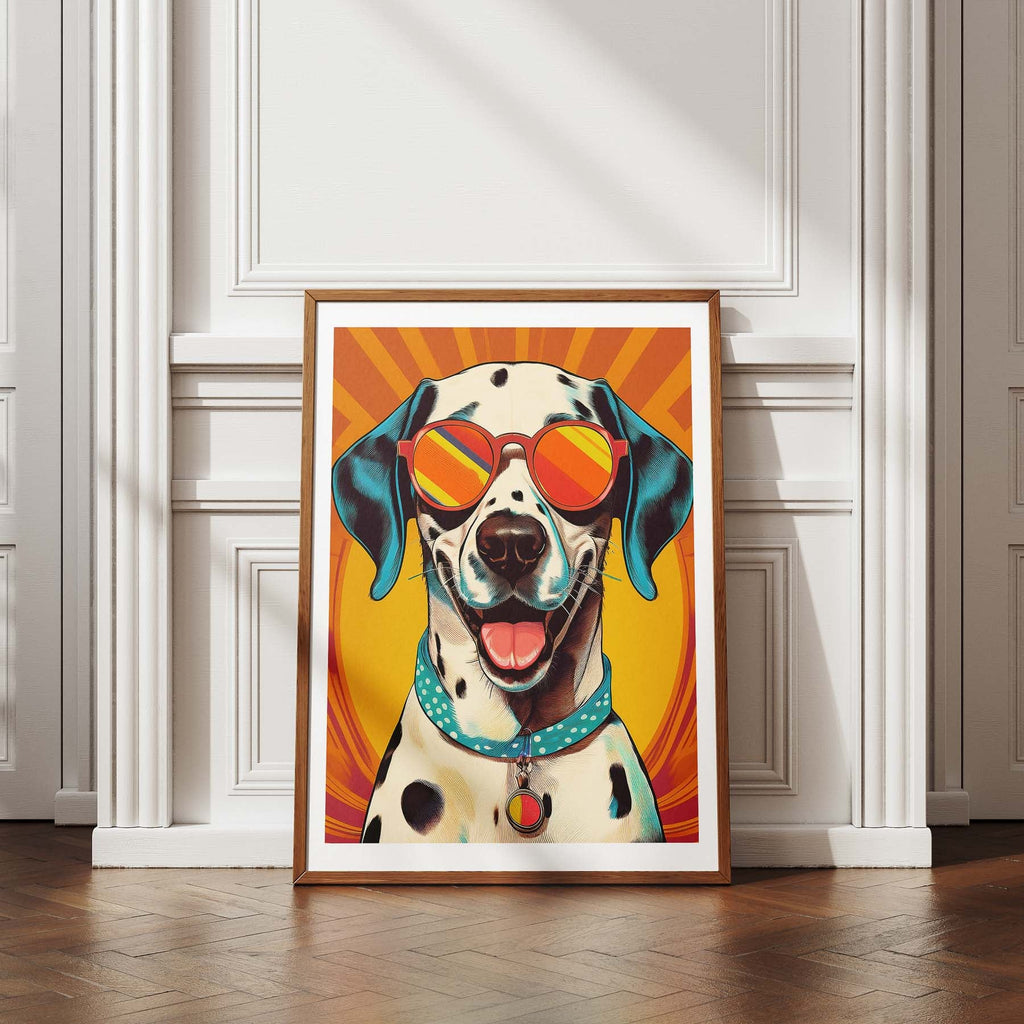 Dalmation Dog In Colourful Sunnies 7 image 4