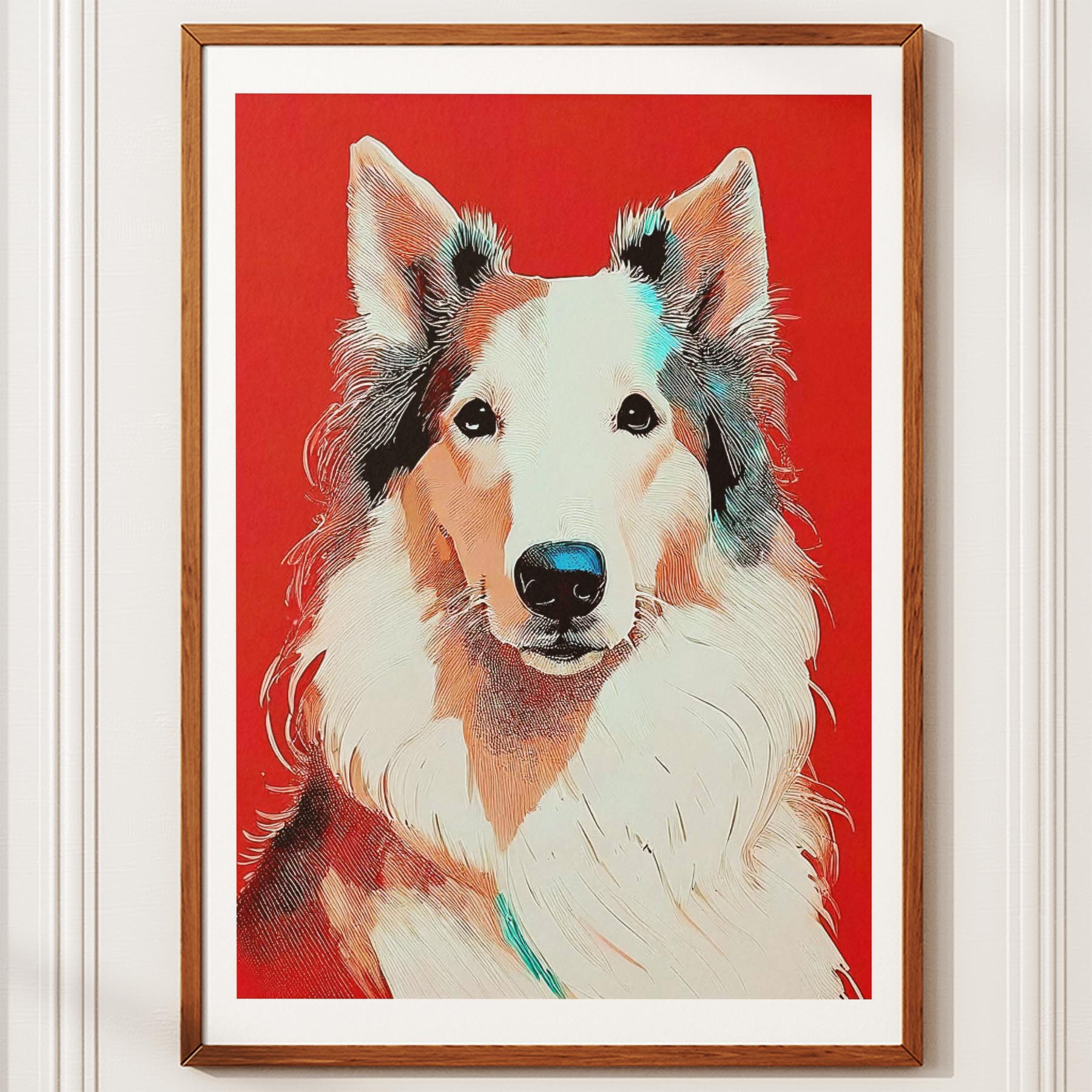 Rough Smooth Collie Red Dog Series image 10