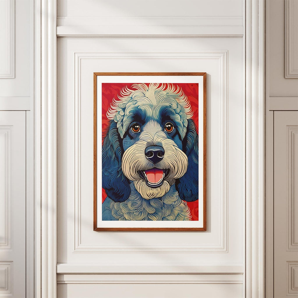 Cavoodle Hokusai Japanese Inspired Dog Series 2 image 3
