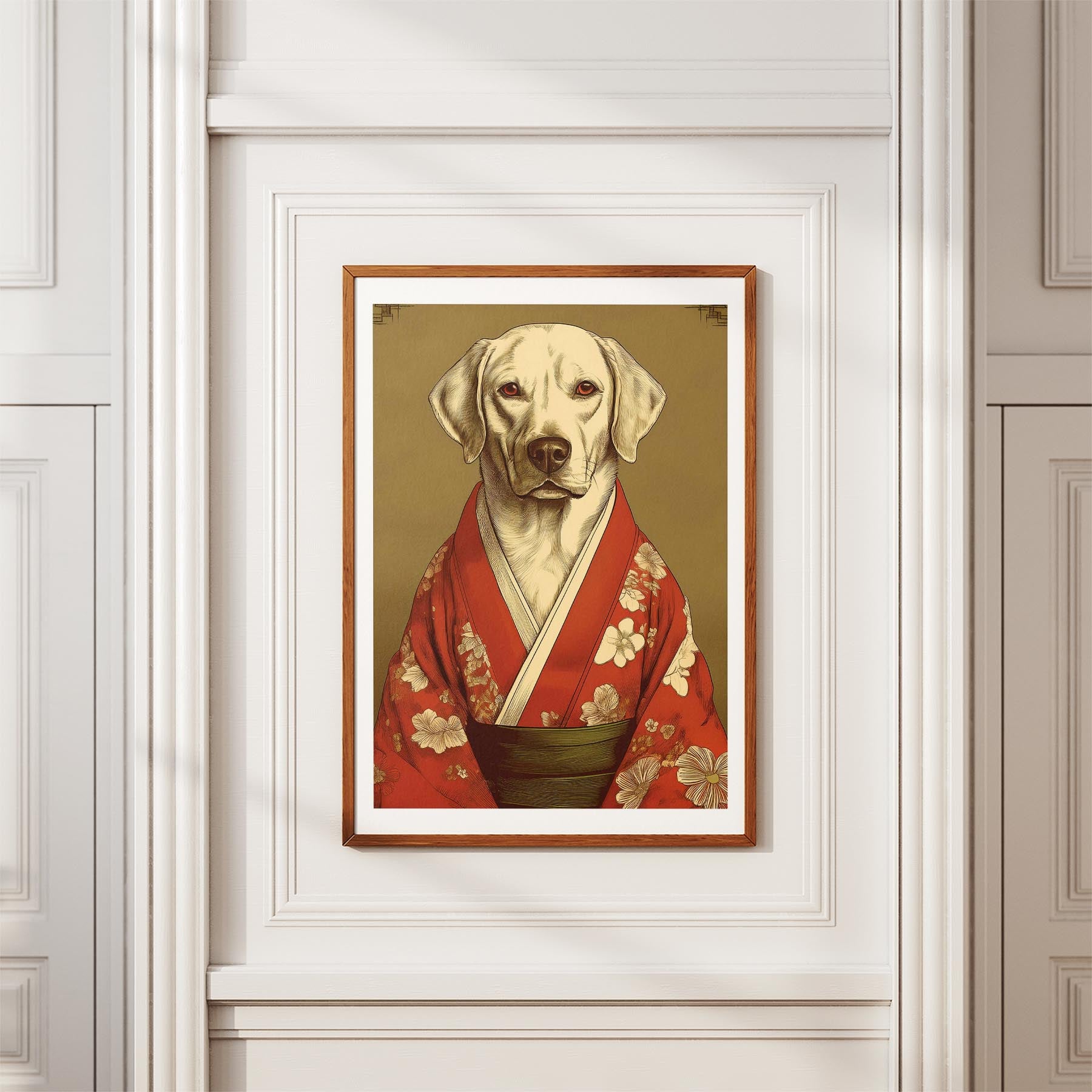 Labrador Retriever Japanse Kimono Dog Series image 3