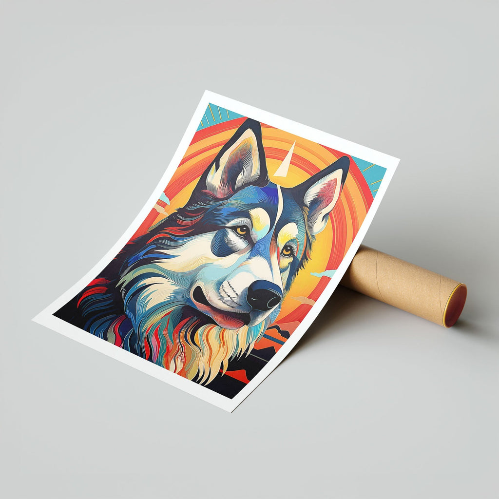 Alaskan Malamute Colour Graphics image 7