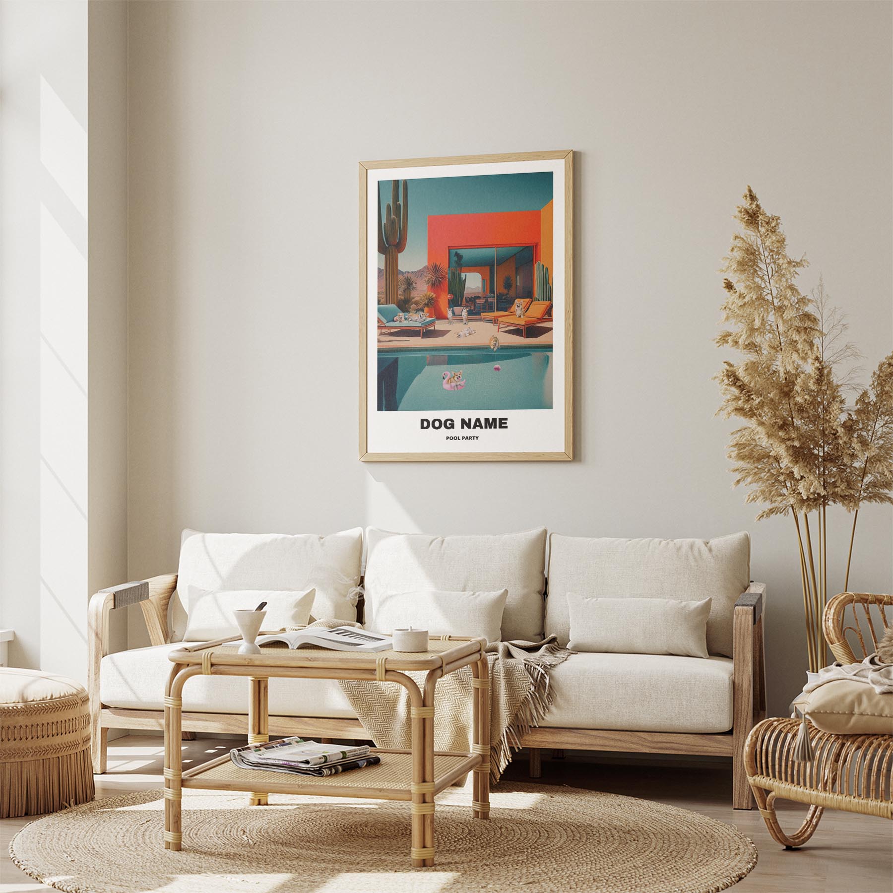 Corgi Custom Pool Party WITH TEXT image 2