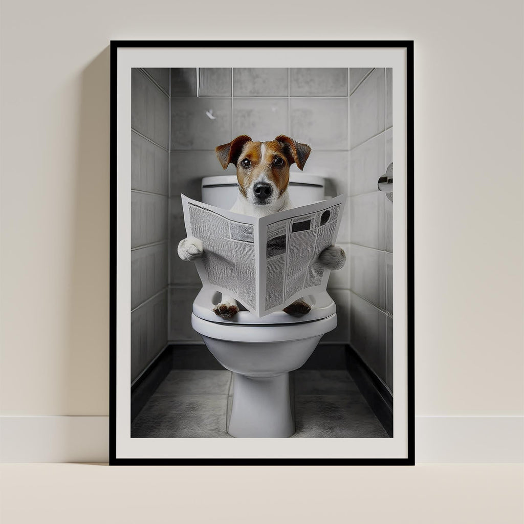 Jack Russell Toilet Humour Dog Series image 0