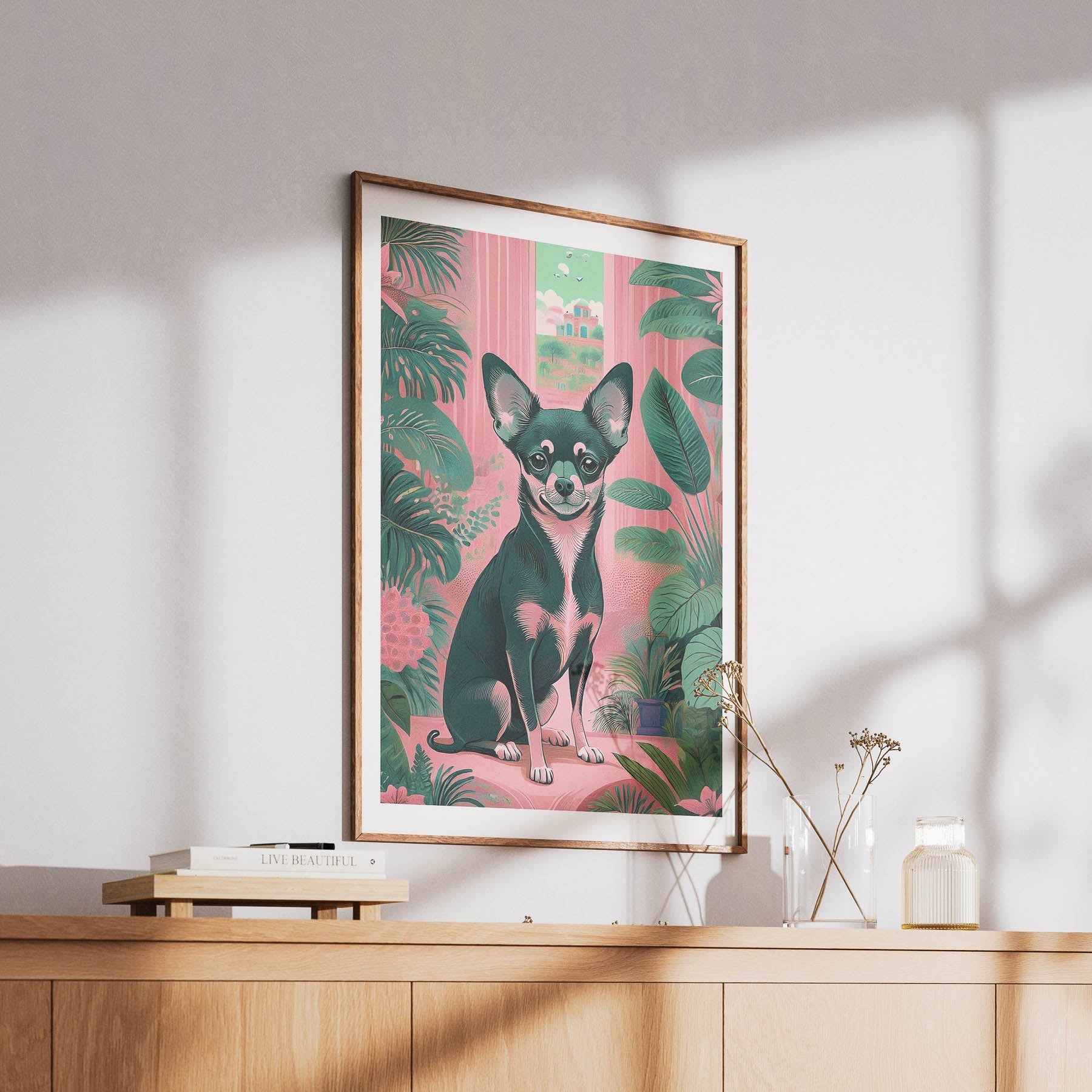 Chihuahua Flowery Dog image 6