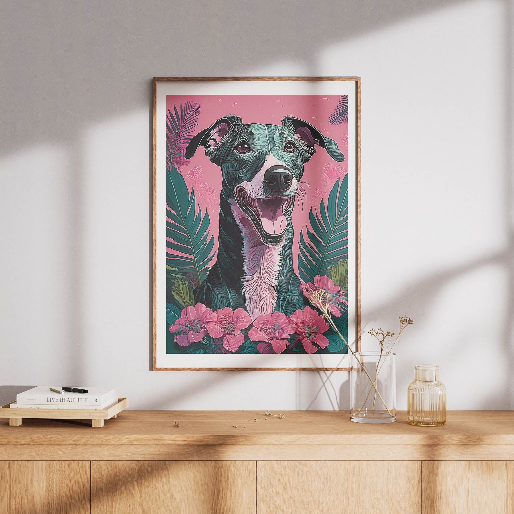 Greyhound Flowery Dog image 8