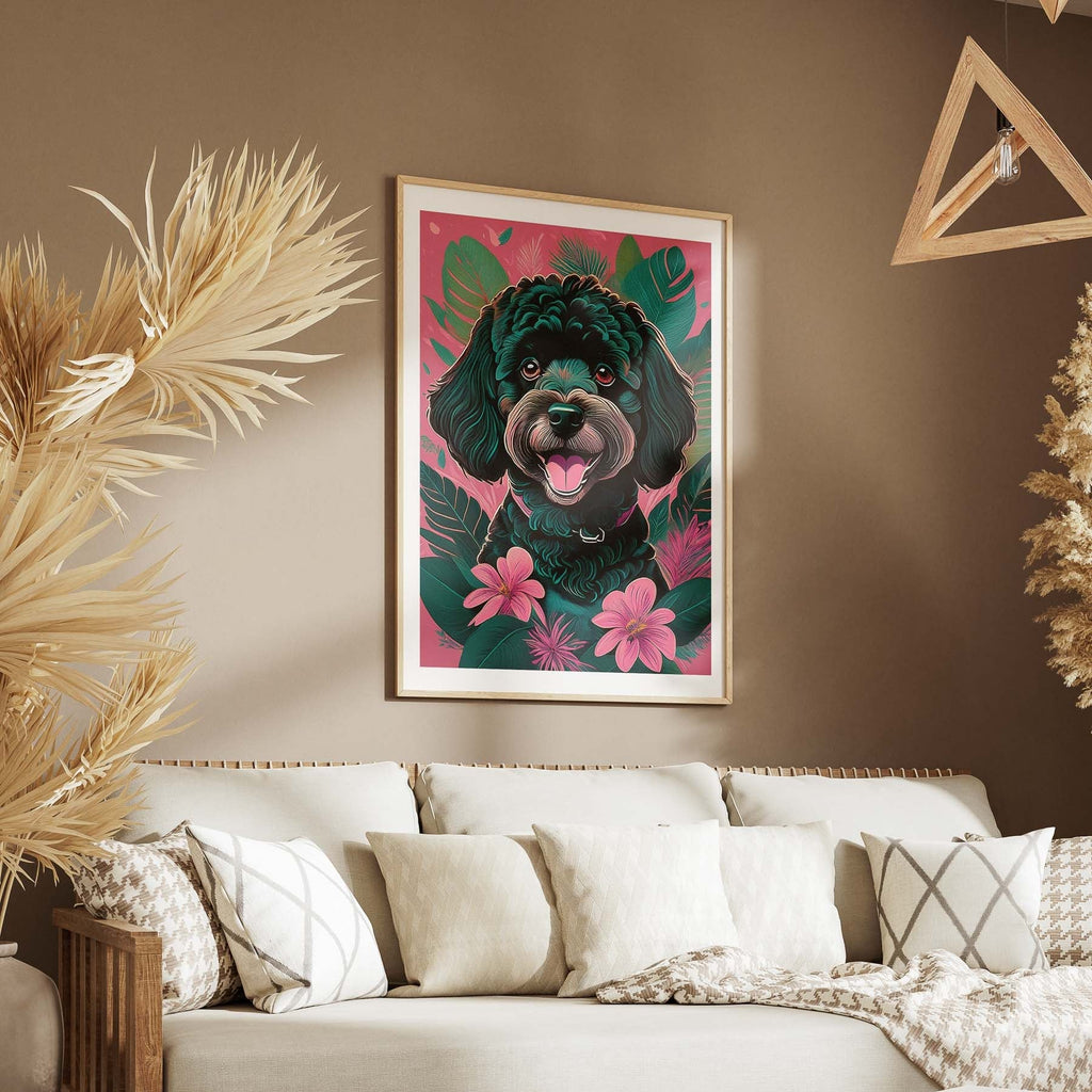 Spoodle Flowery Dog image 5