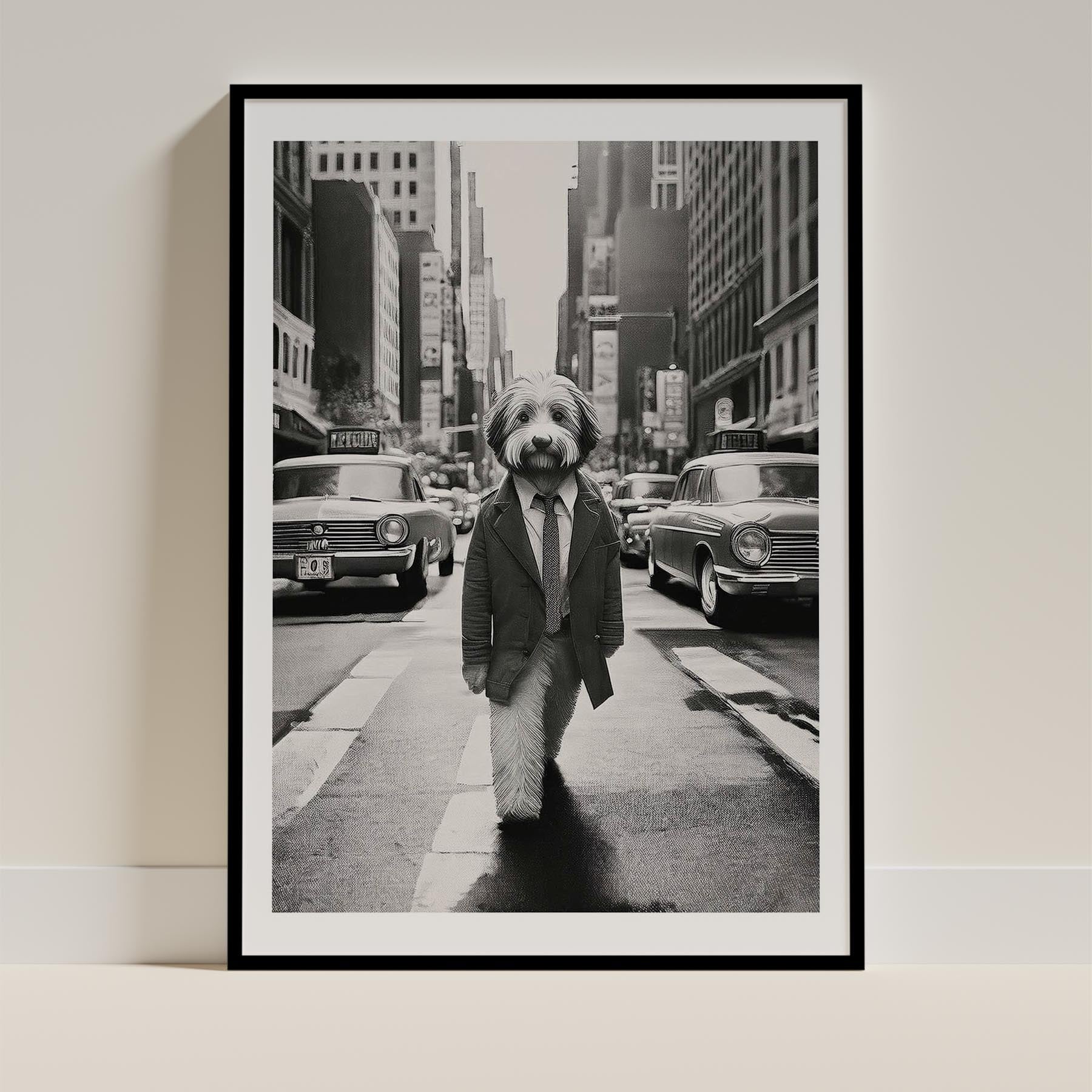 Smithfield Sheepdog Dog Art Print Unframed | 4 Unique Designs | Wall Art Gift for Dog Lovers - Image 2 | Dogsy & Co