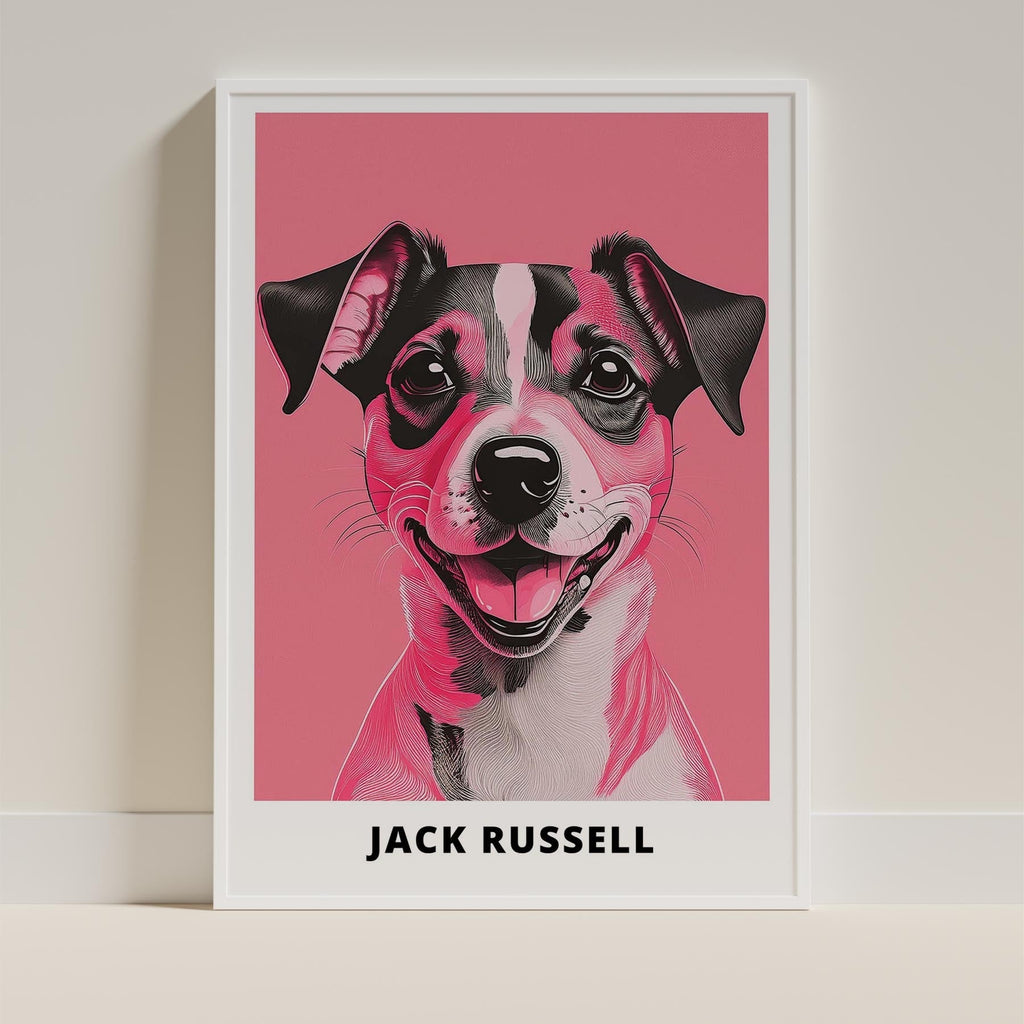 Jack Russell Pink and Black Dog Series 1 image 9
